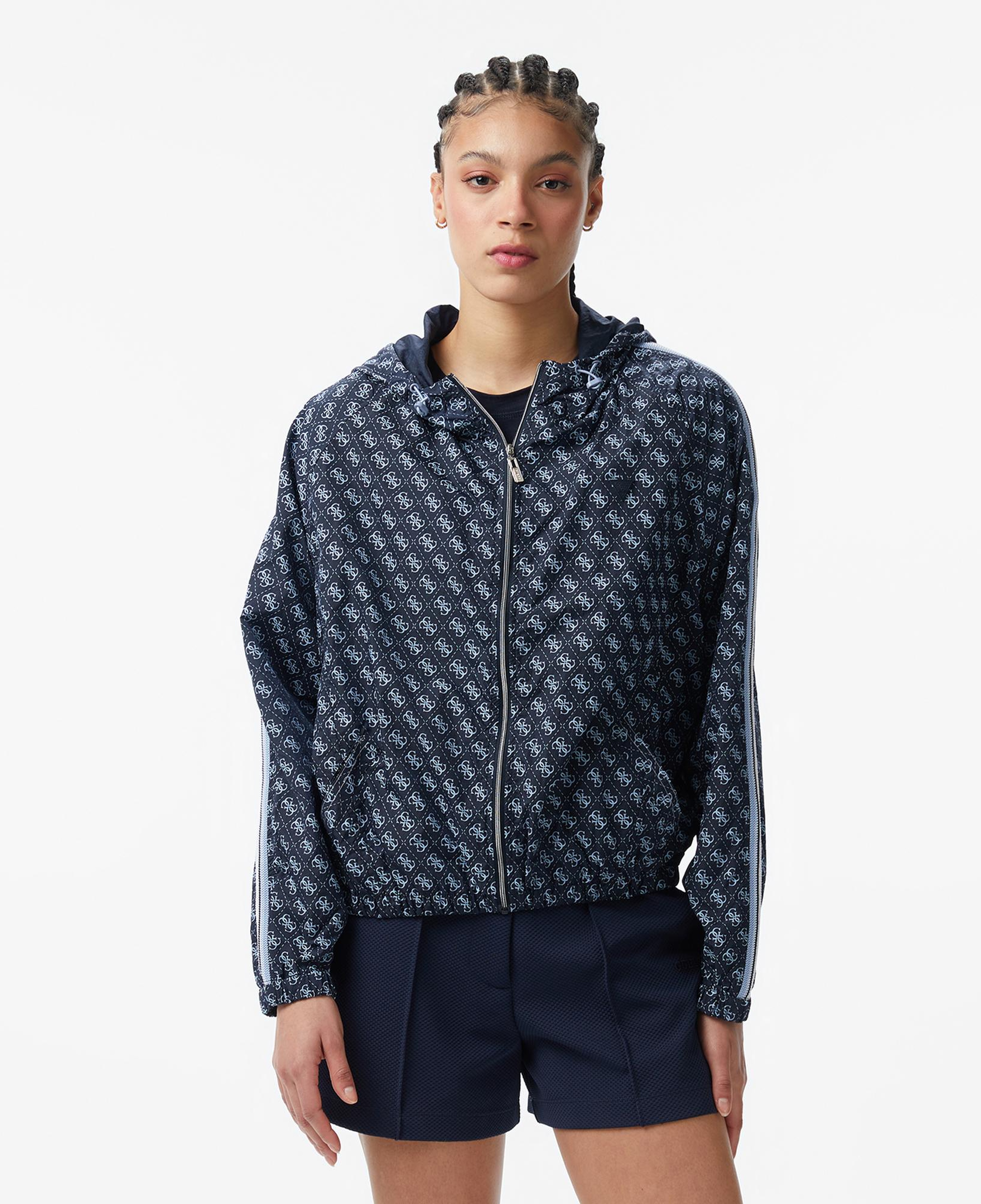 Guess Nikla Aktif Kadın Lacivert Ceket