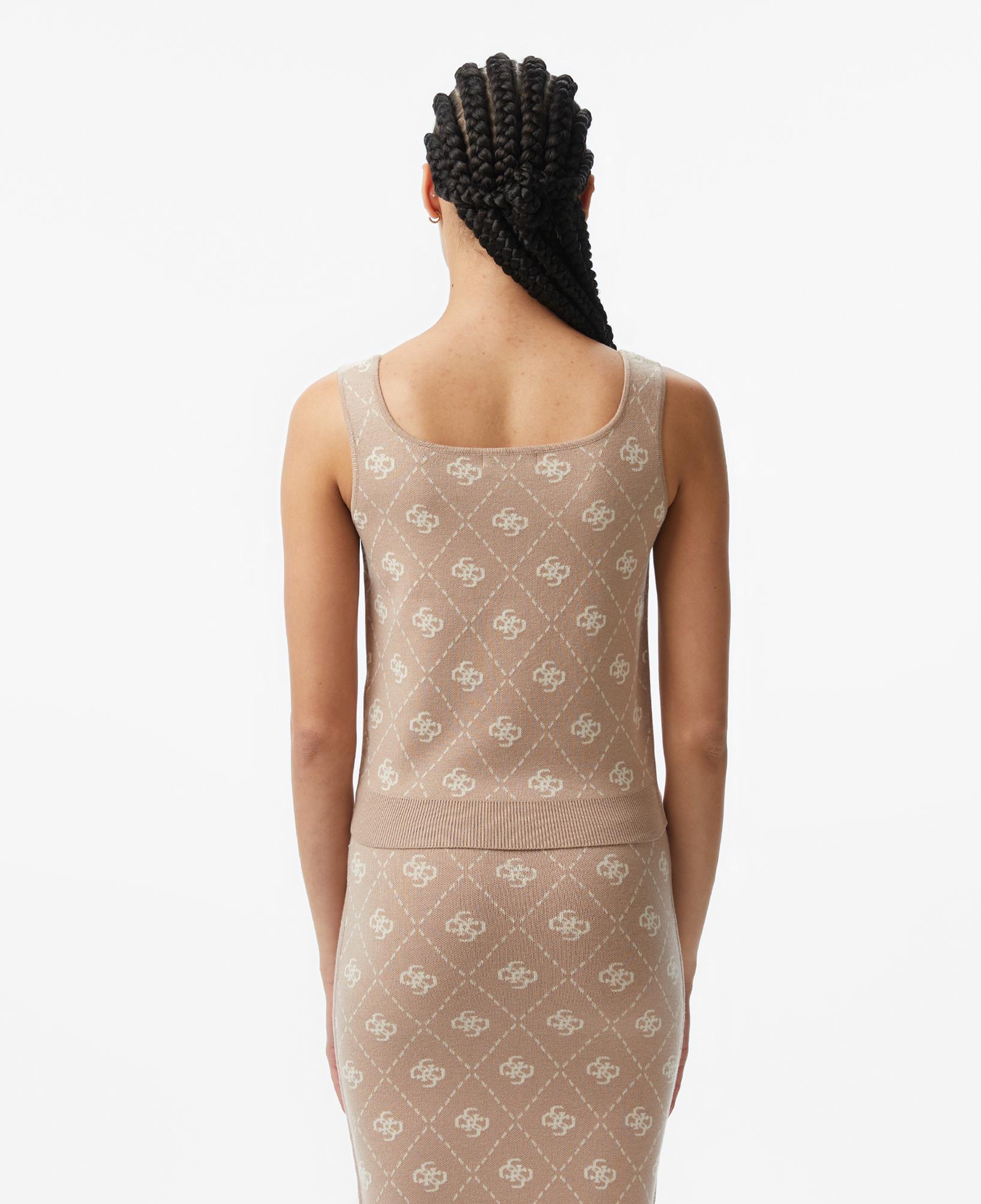 Guess Sarah Yün Karışımlı Kadın Krem Triko