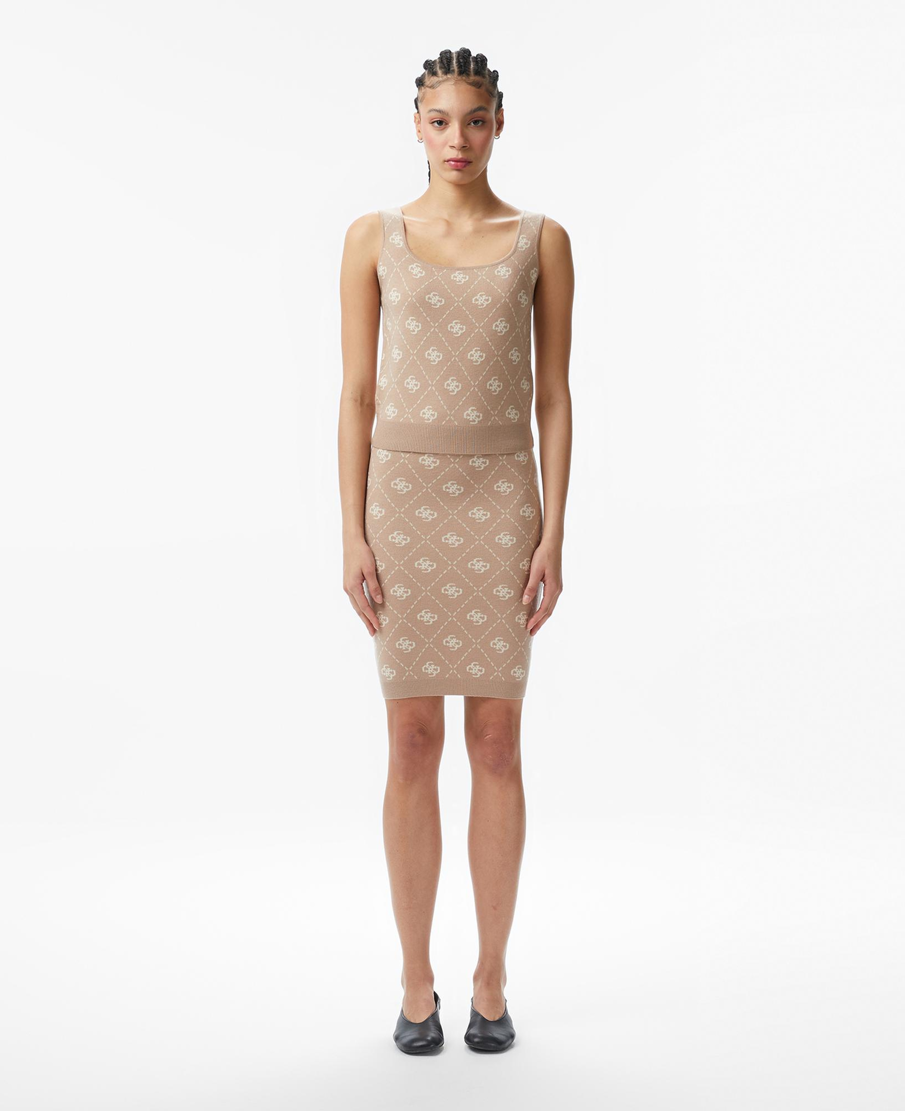 Guess Sarah Yün Karışımlı Kadın Krem Triko