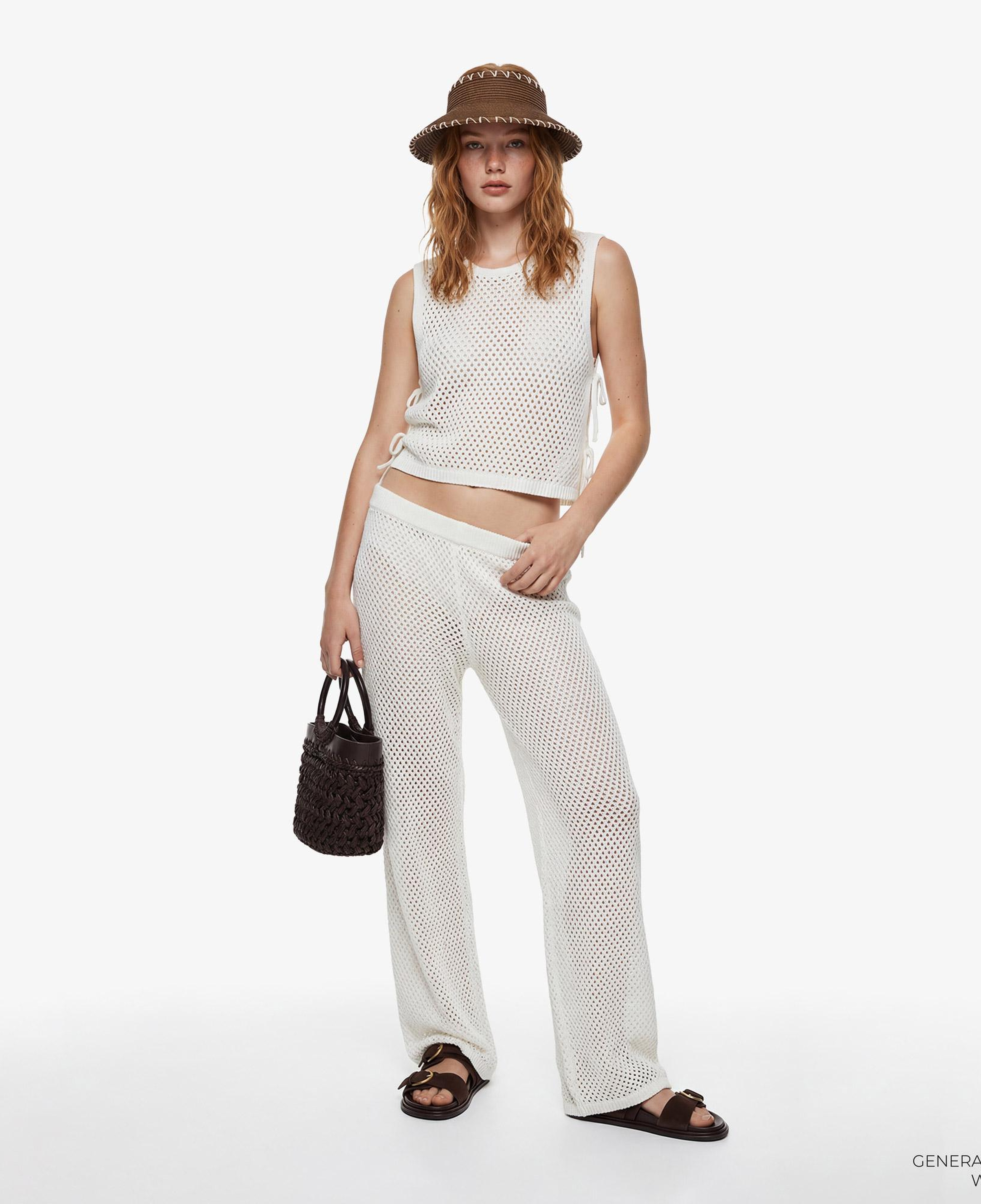 Guess Luna Top Kadın Beyaz T-Shirt