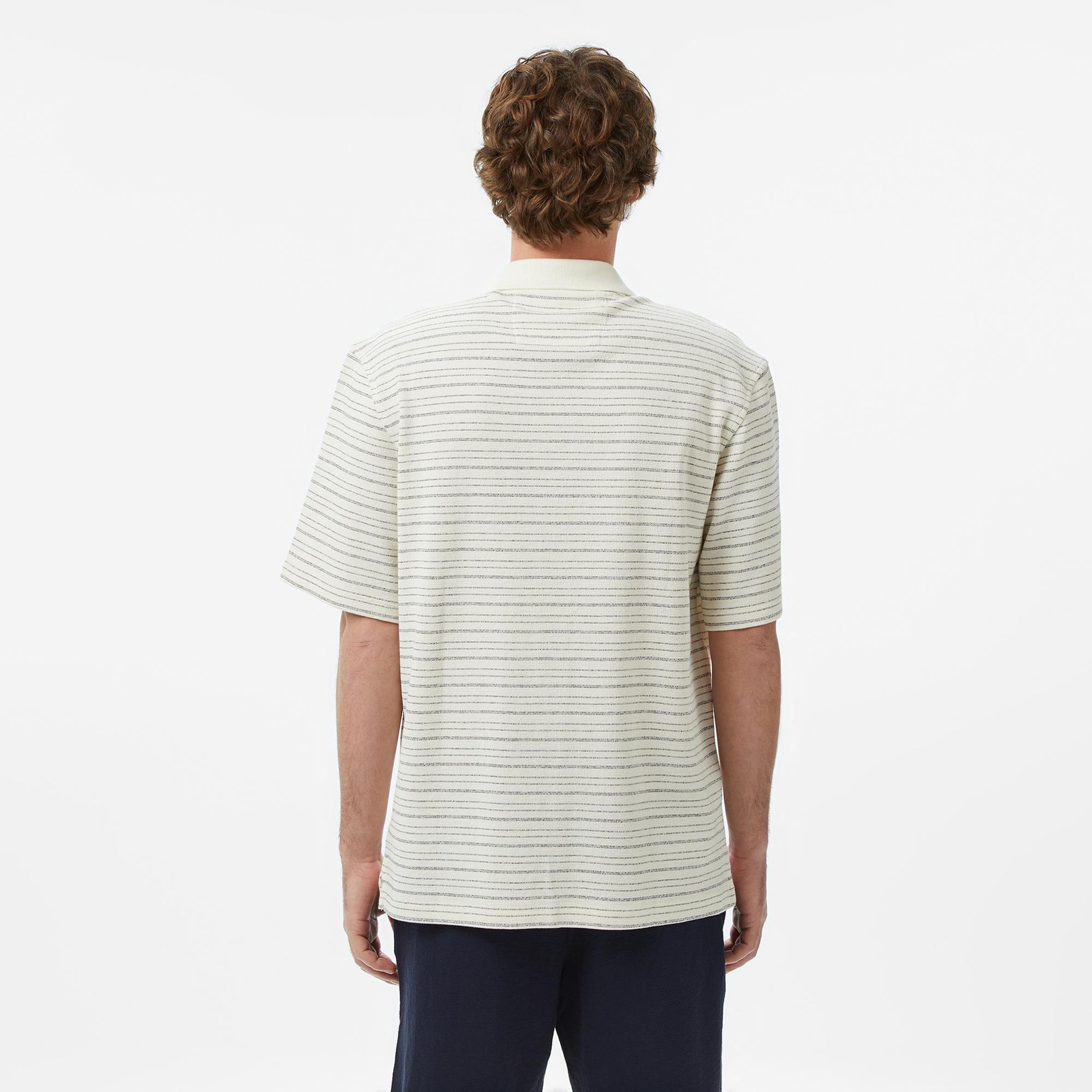 Guess Bowling Erkek Krem T-Shirt