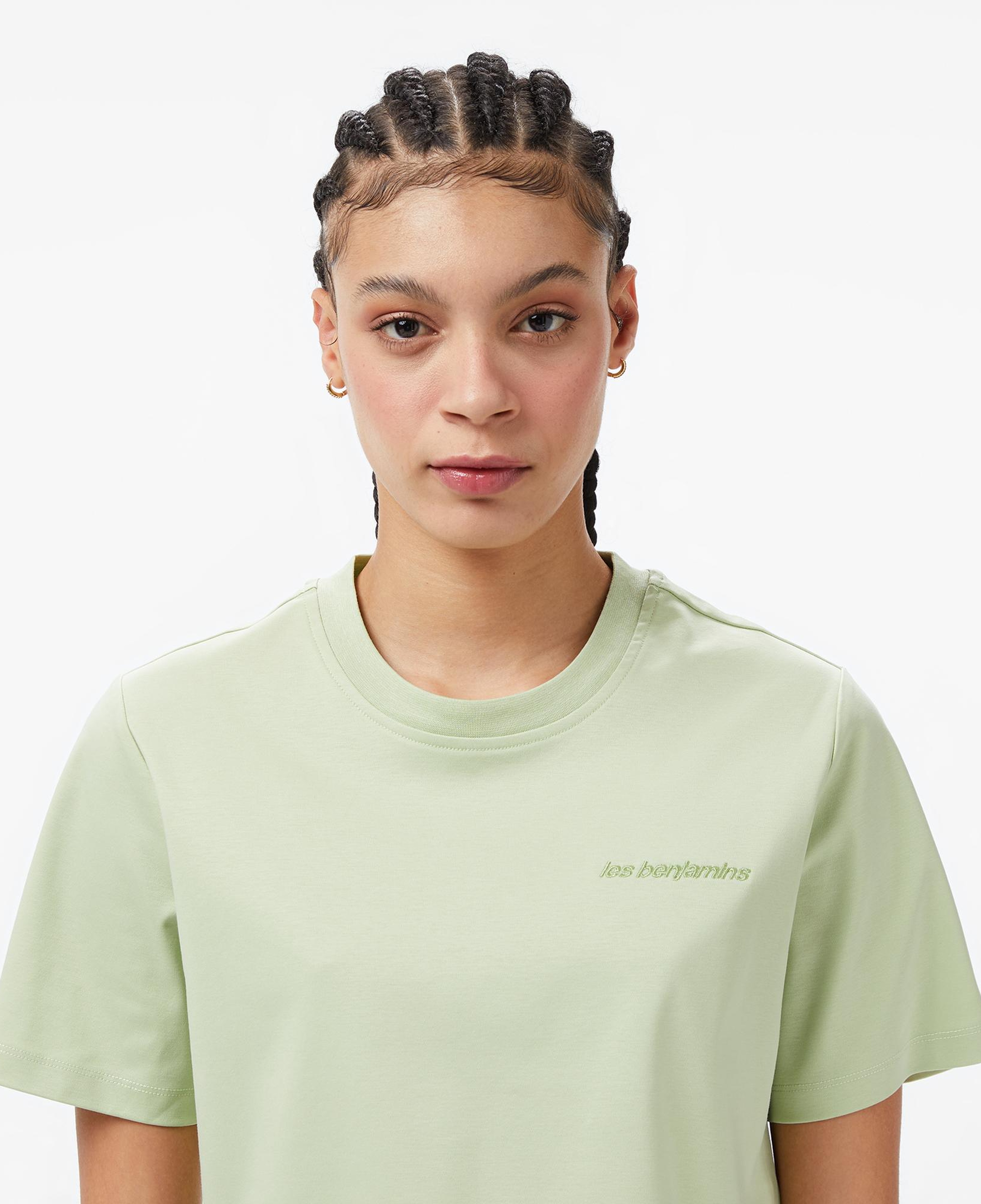 Les Benjamins 307 Kadın Yeşil T-Shirt