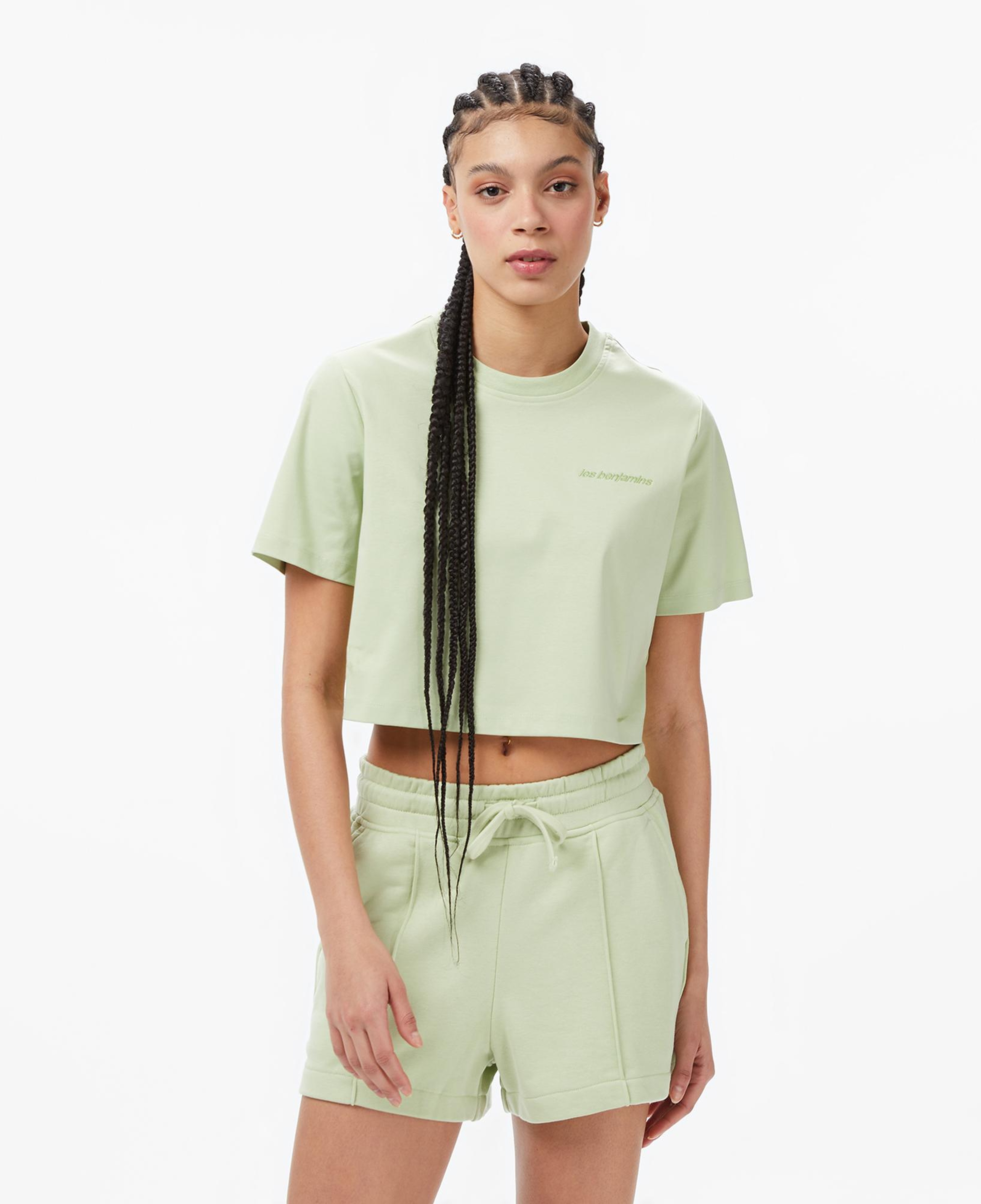 Les Benjamins 307 Kadın Yeşil T-Shirt