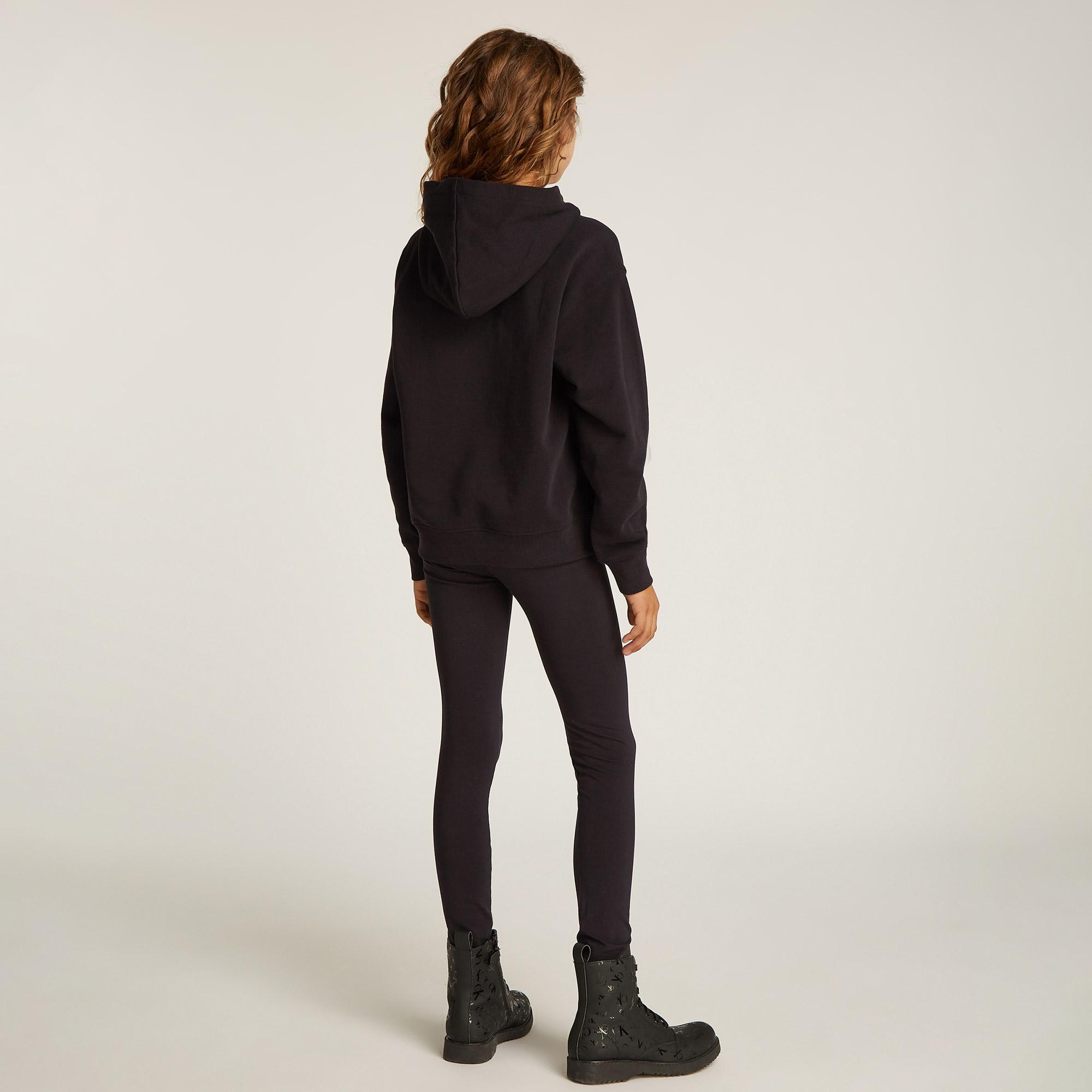 Calvin Klein Relax Legging Set Çocuk Siyah Eşofman Takımı