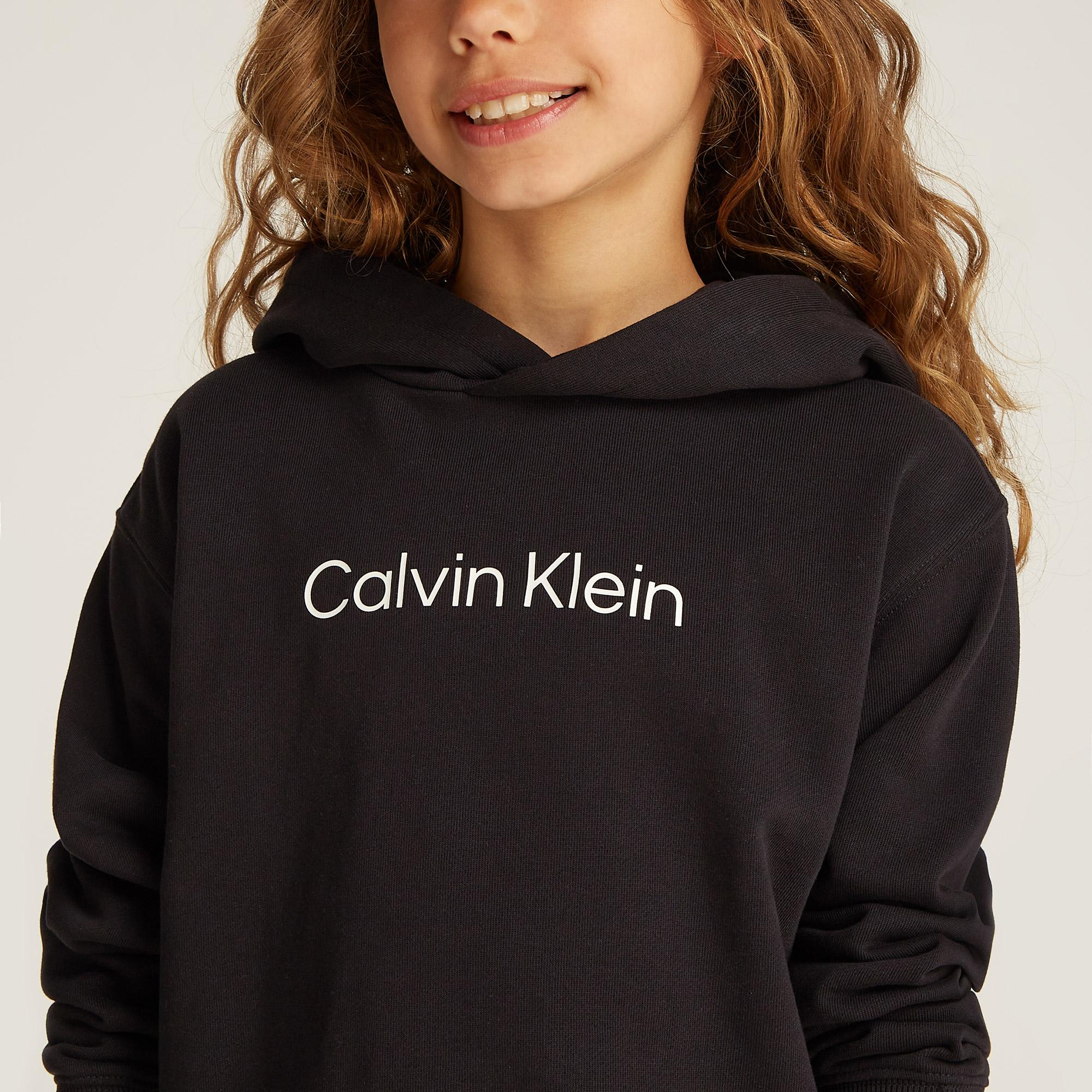 Calvin Klein Relax Legging Set Çocuk Siyah Eşofman Takımı