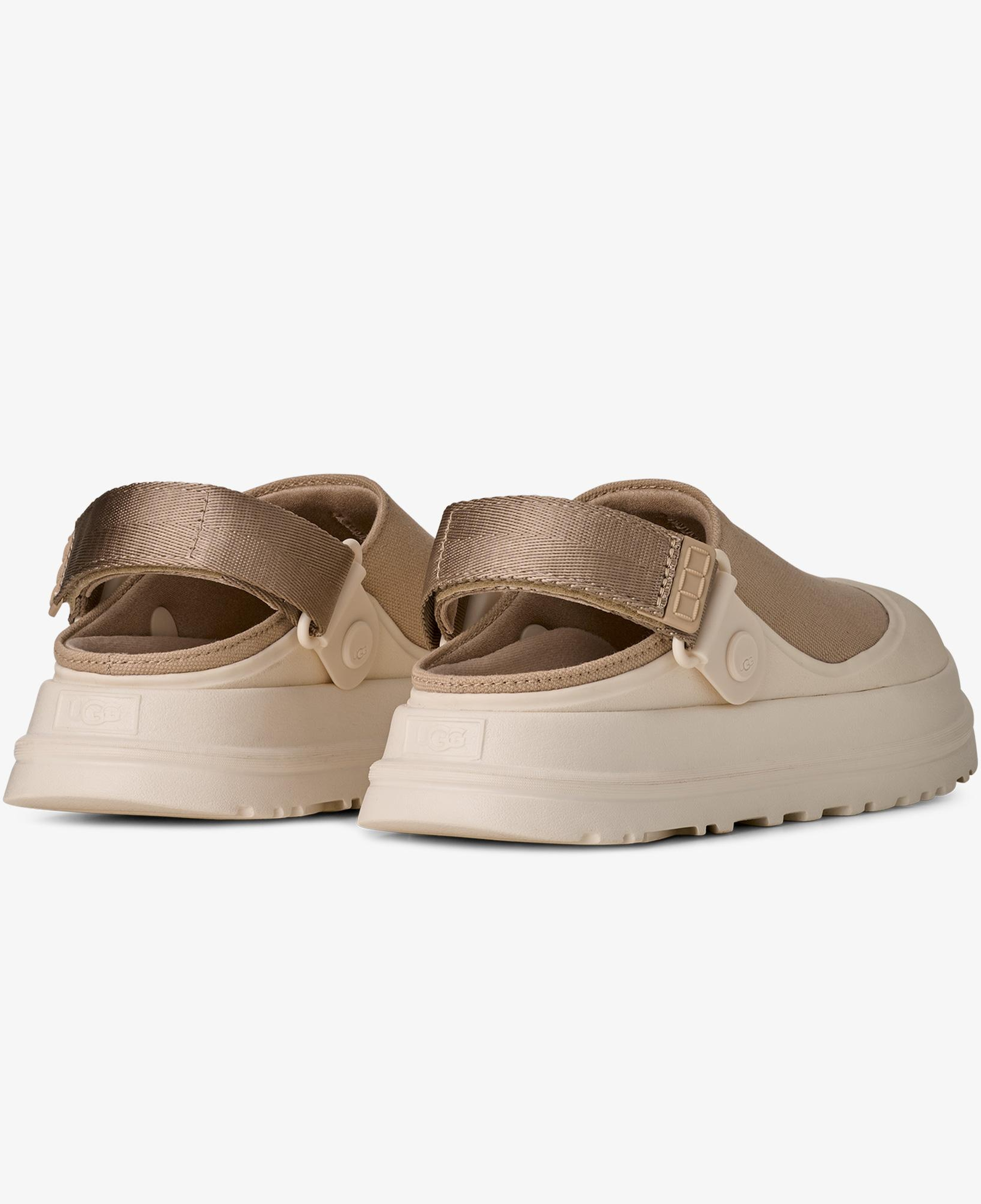 UGG Goldenglow Canvas Clog Kadın Kum Beji Terlik