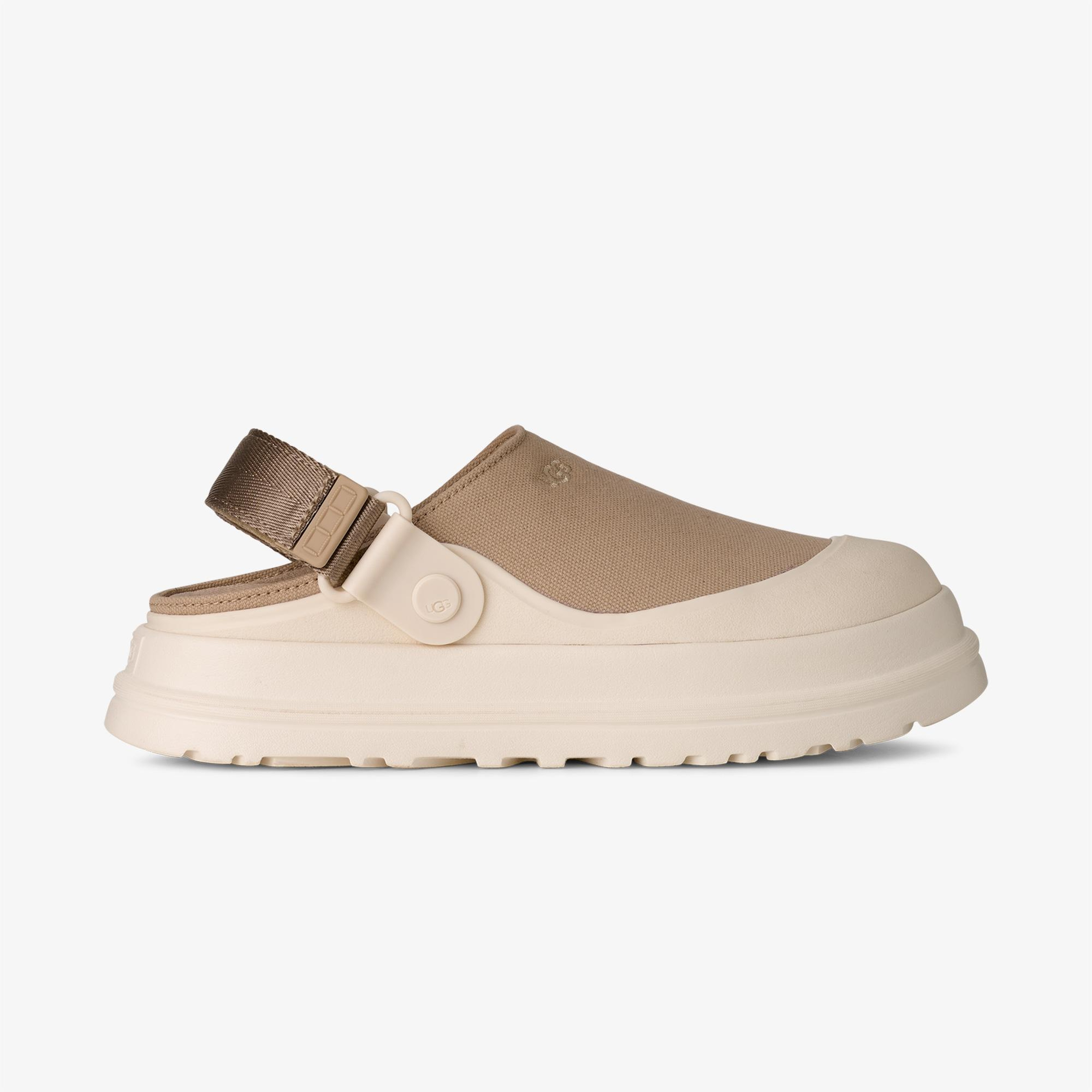 UGG Goldenglow Canvas Clog Kadın Kum Beji Terlik