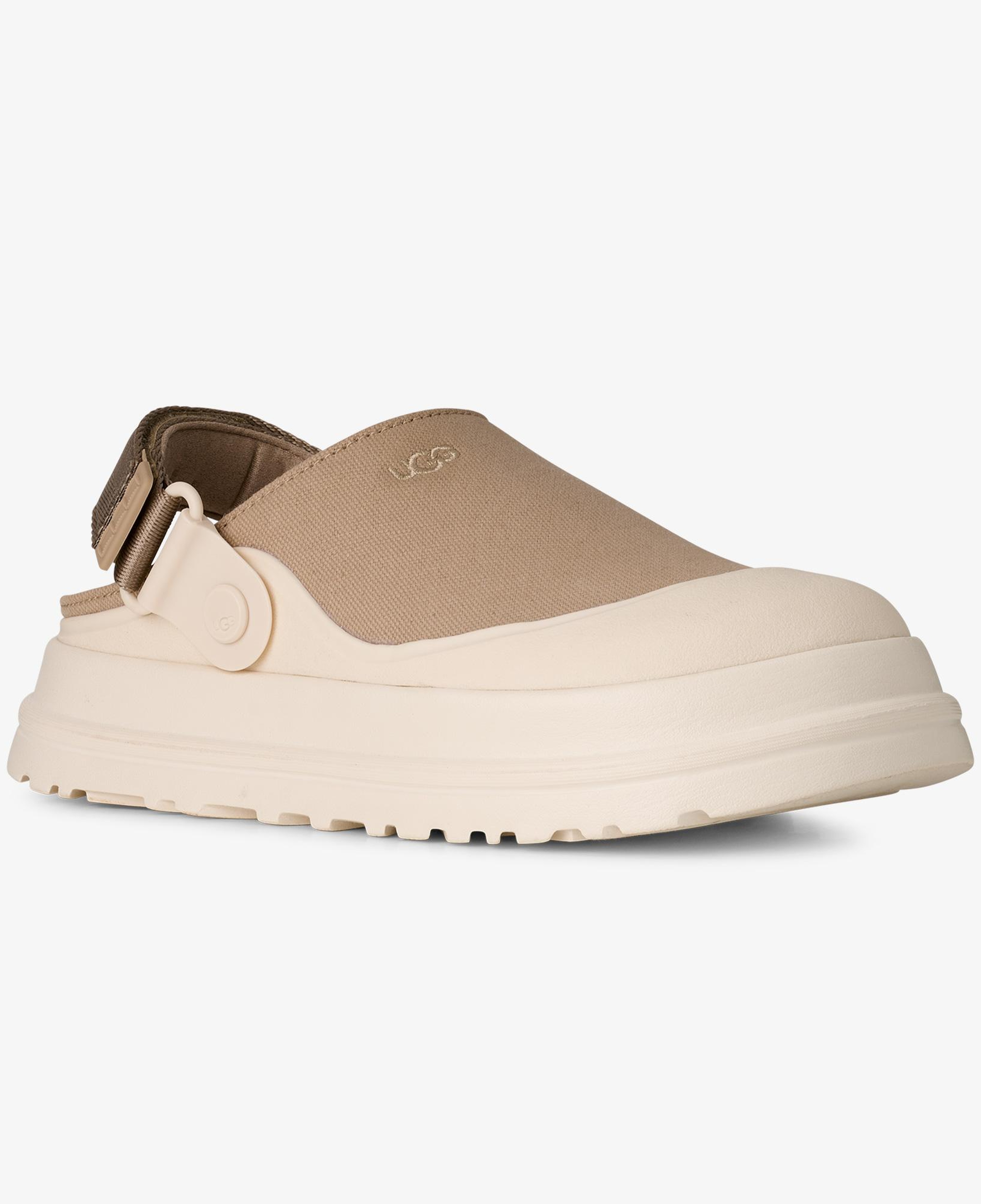UGG Goldenglow Canvas Clog Kadın Kum Beji Terlik