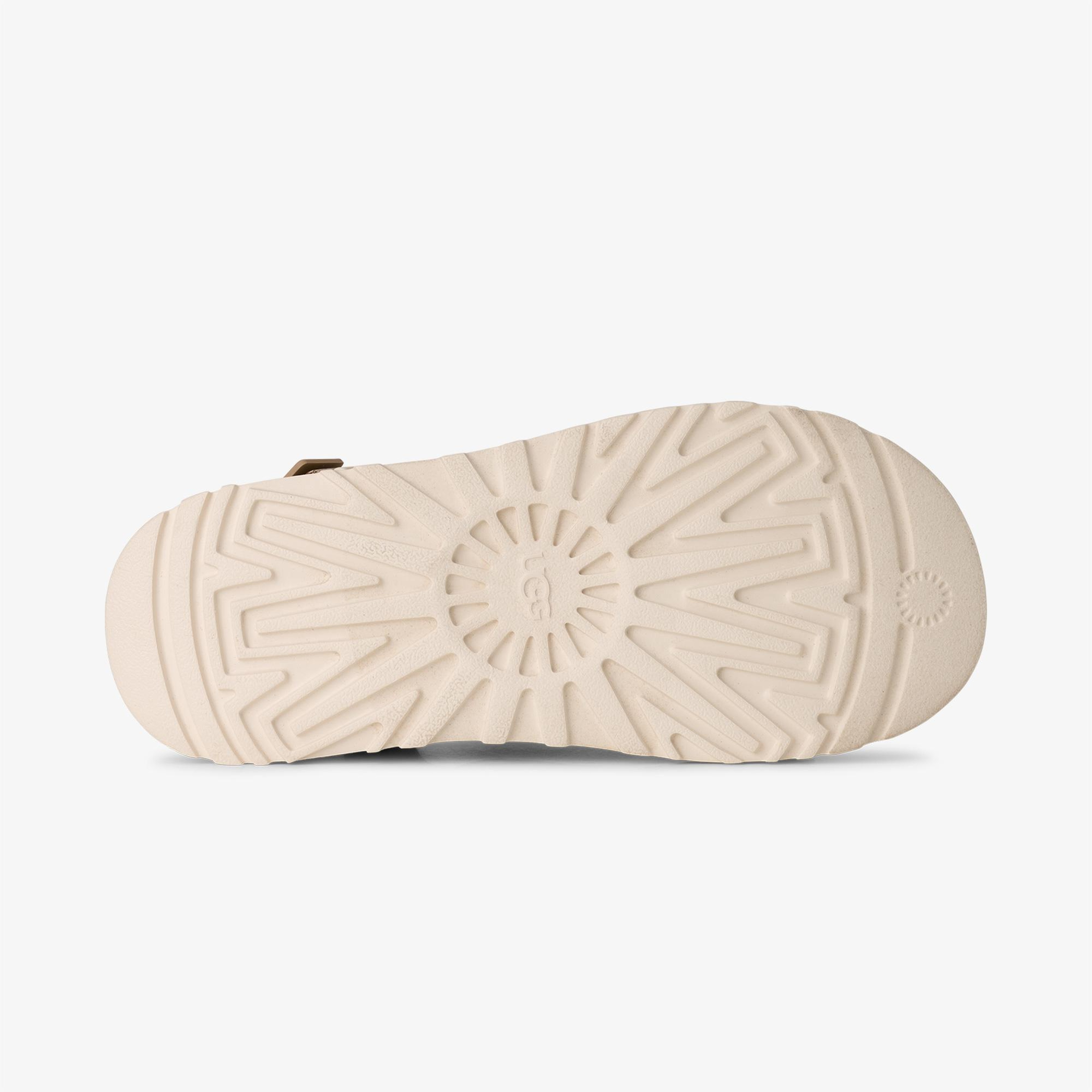 UGG Goldenglow Canvas Clog Kadın Kum Beji Terlik