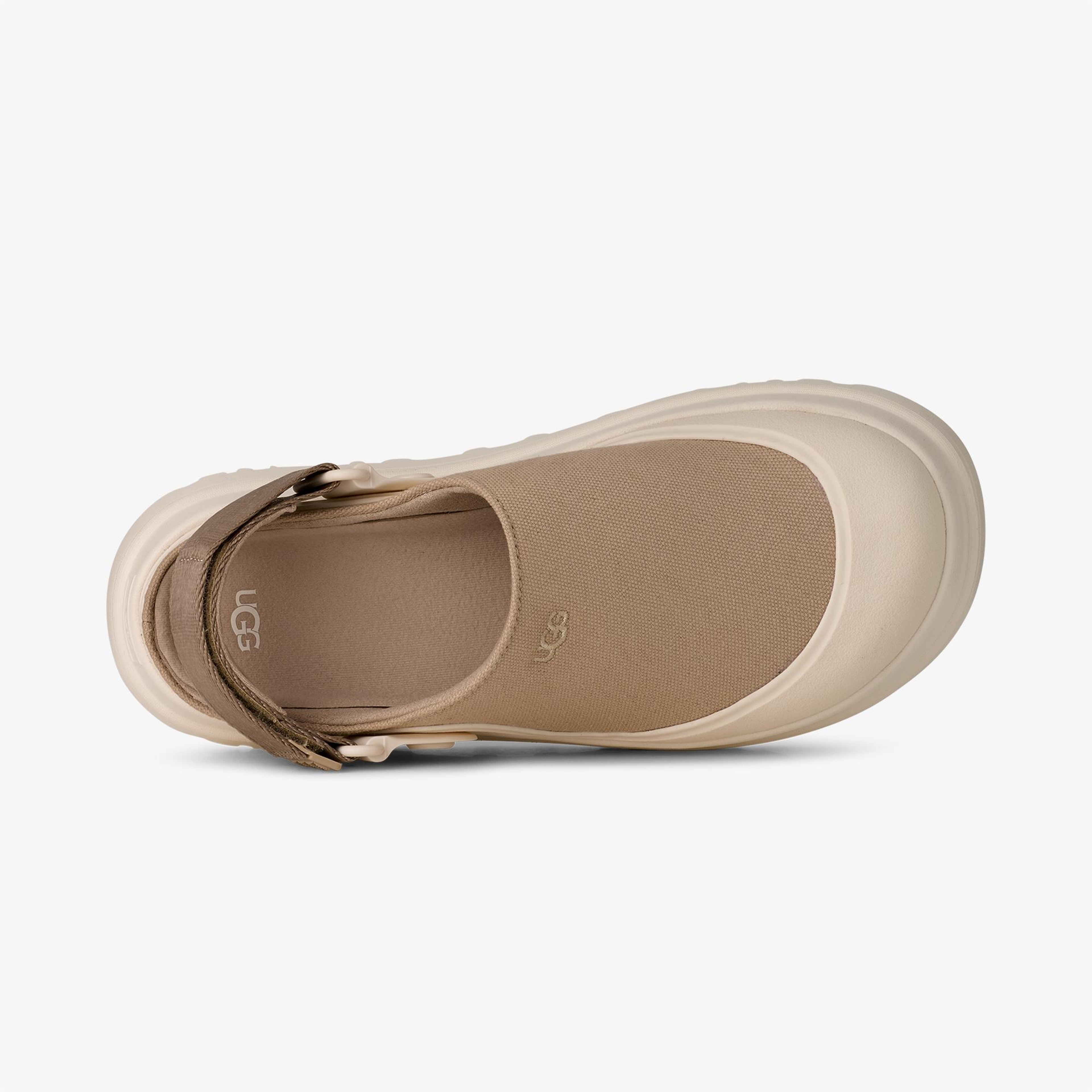 UGG Goldenglow Canvas Clog Kadın Kum Beji Terlik