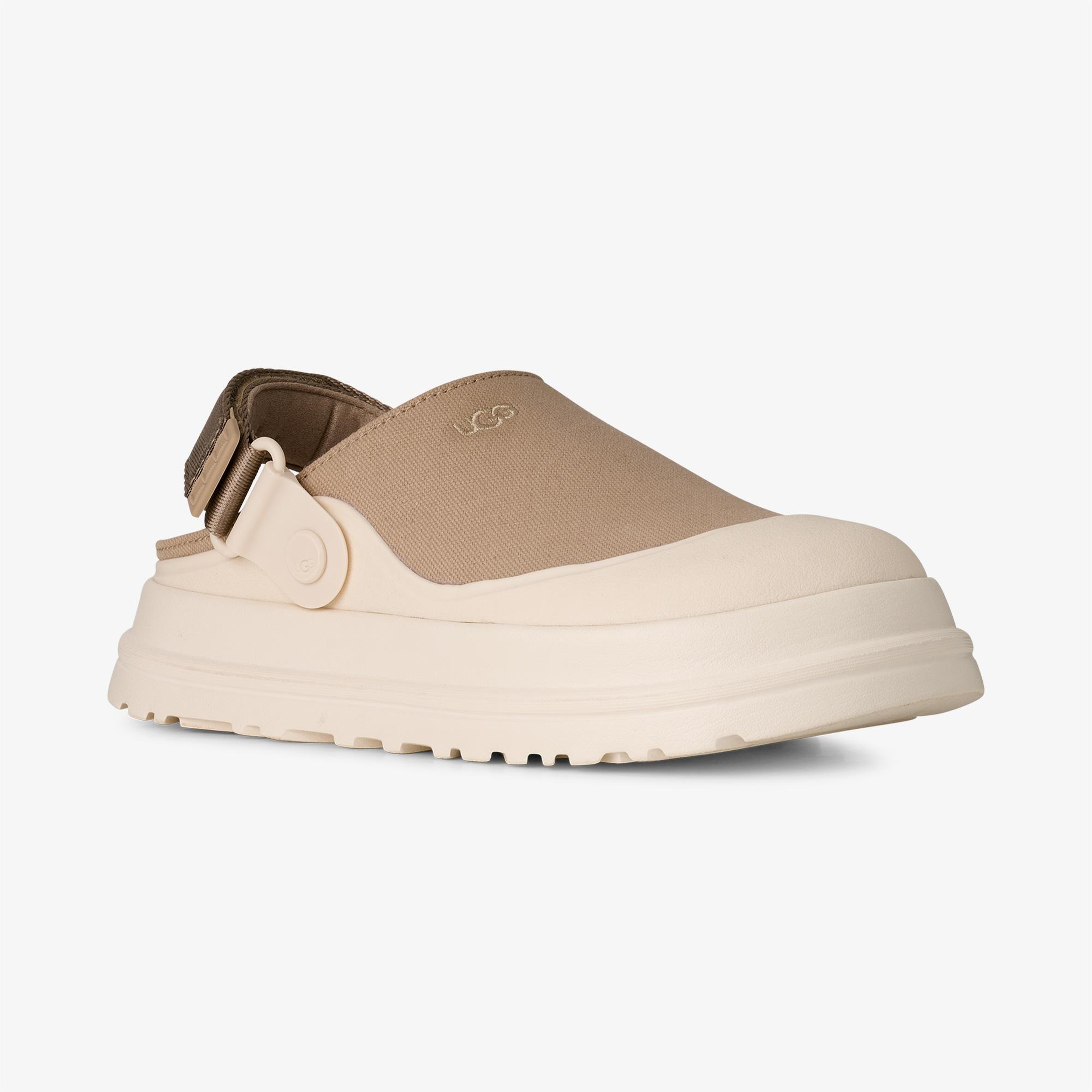 UGG Goldenglow Canvas Clog Kadın Kum Beji Terlik