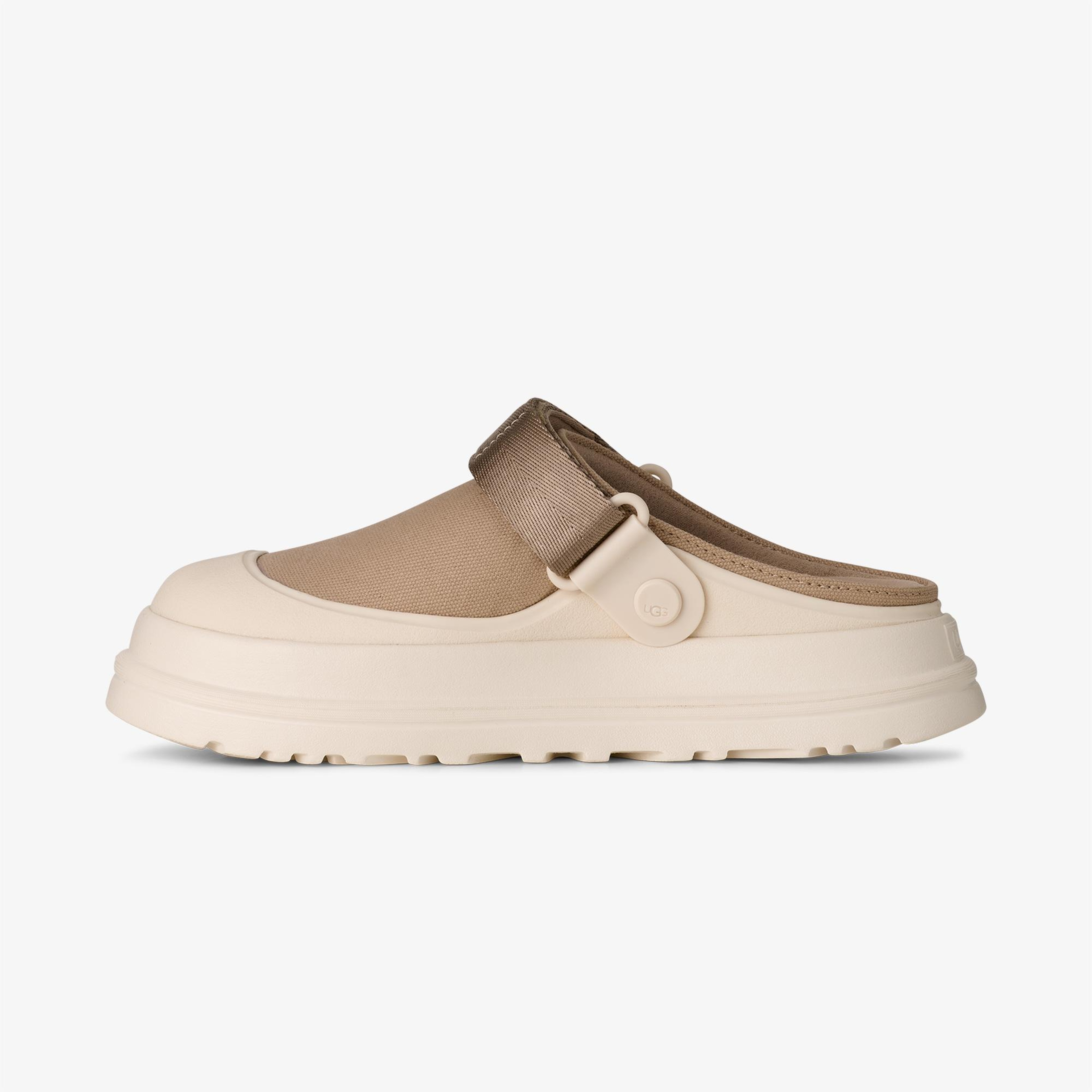 UGG Goldenglow Canvas Clog Kadın Kum Beji Terlik
