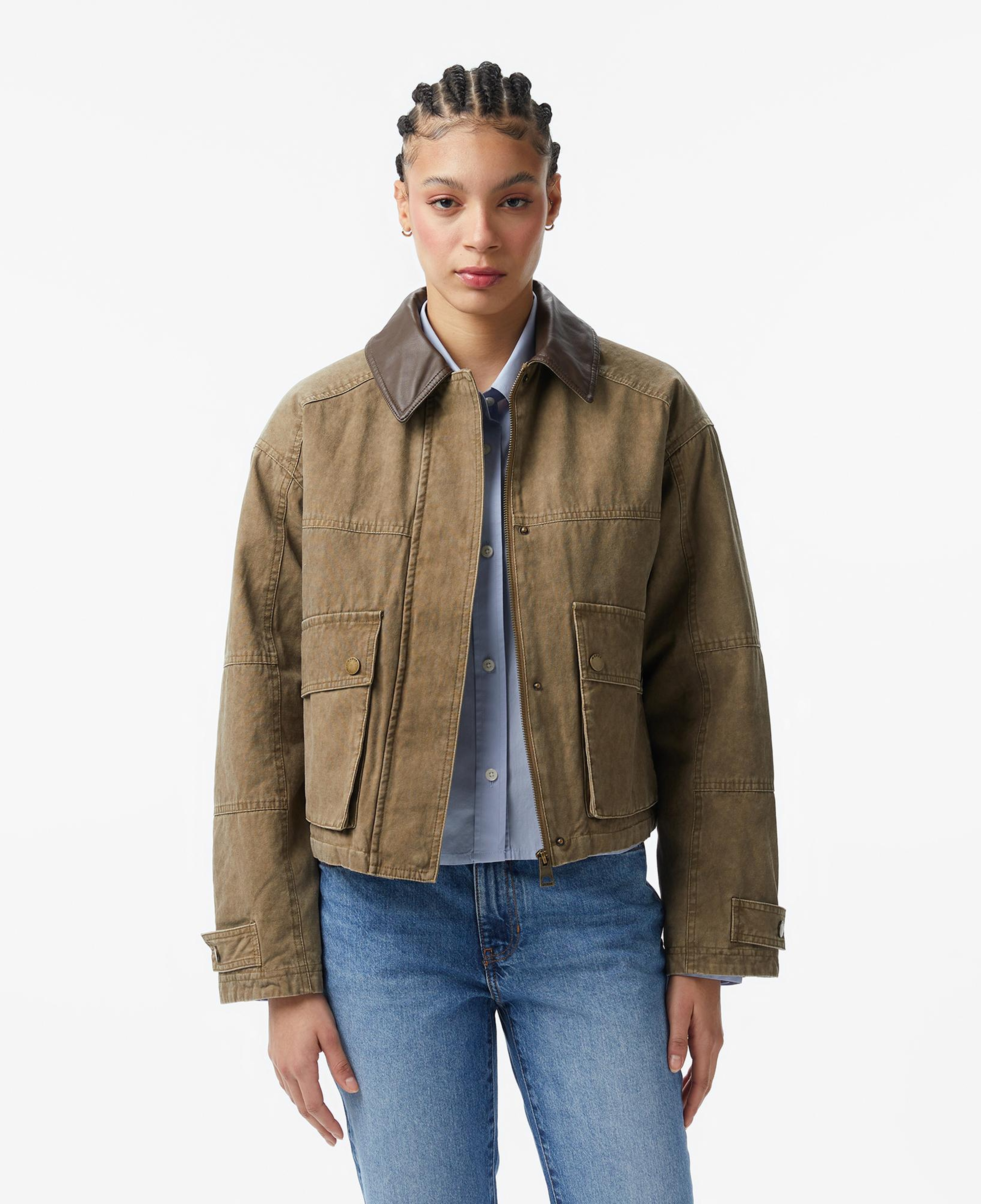 Guess Manon Kadın Yeşil Ceket