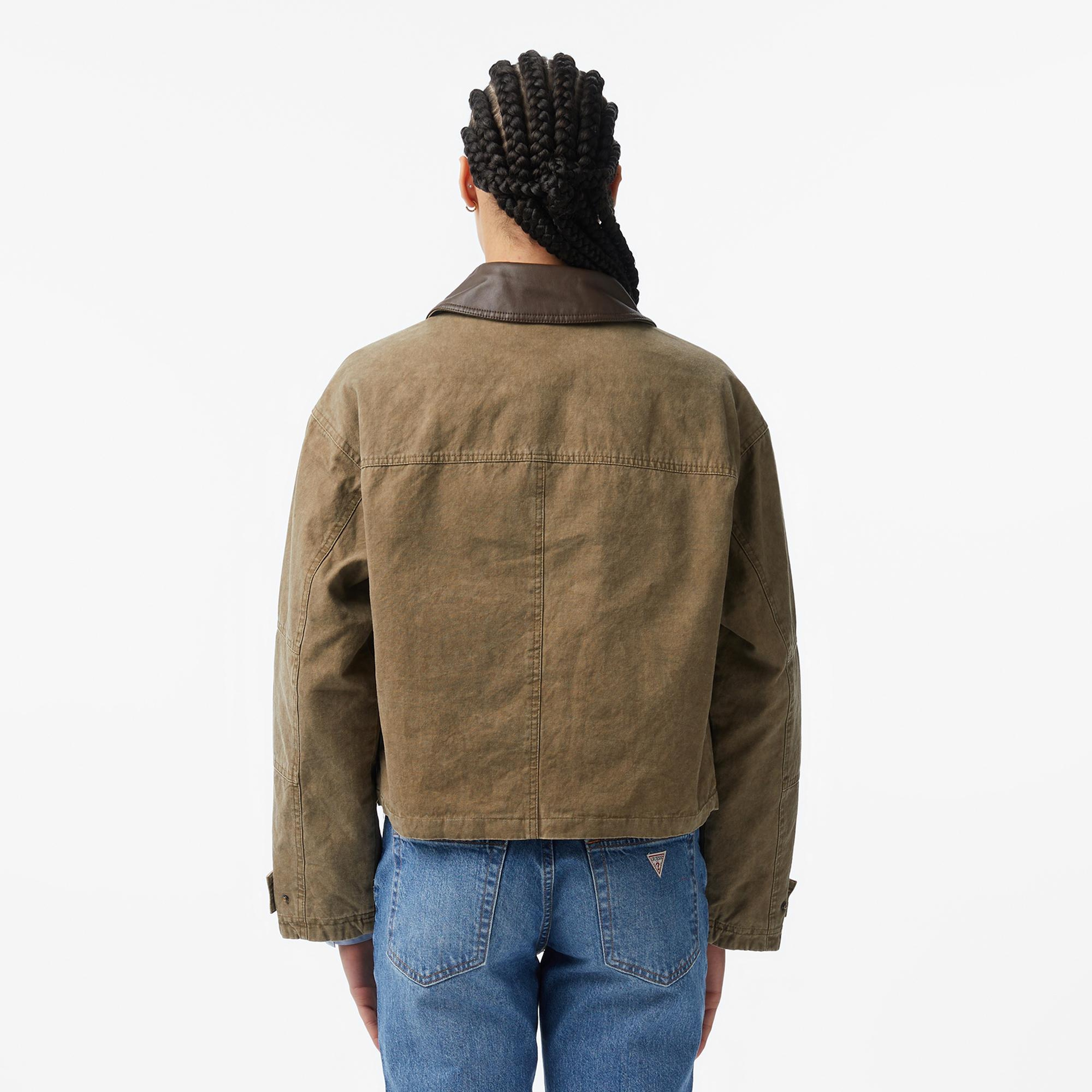 Guess Manon Kadın Yeşil Ceket