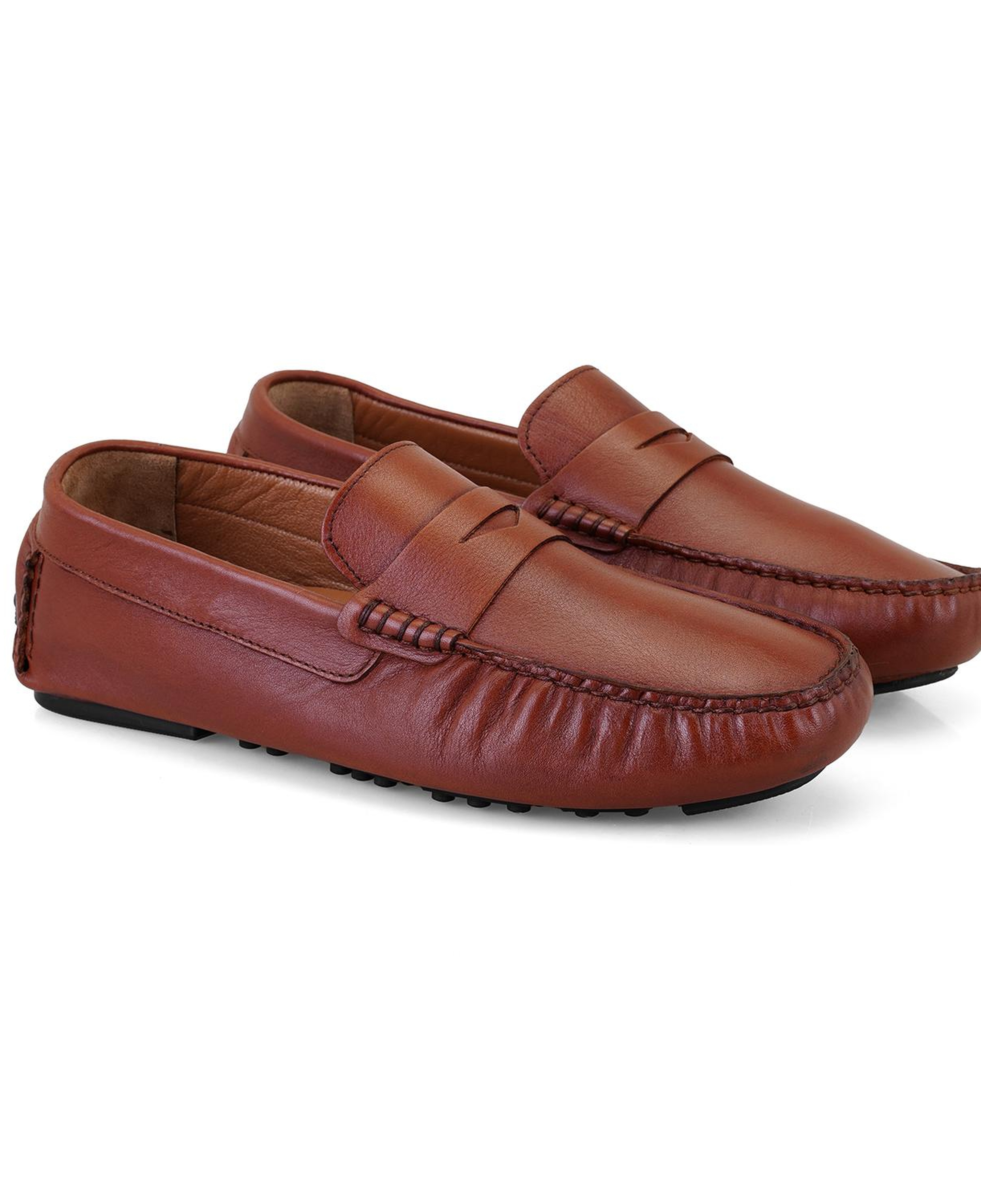 Dareau Taba Erkek Deri Loafer