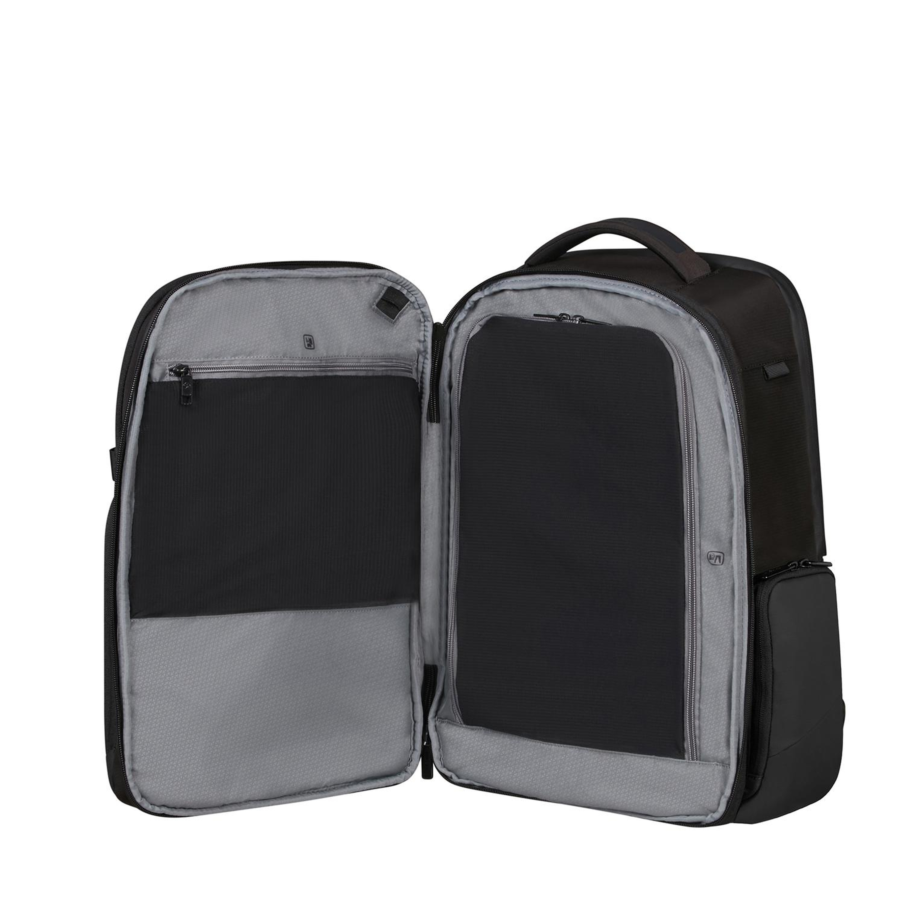 Samsonite Siyah Biz2go - Körüklü Sırt Çantası 17.3" Overnıght