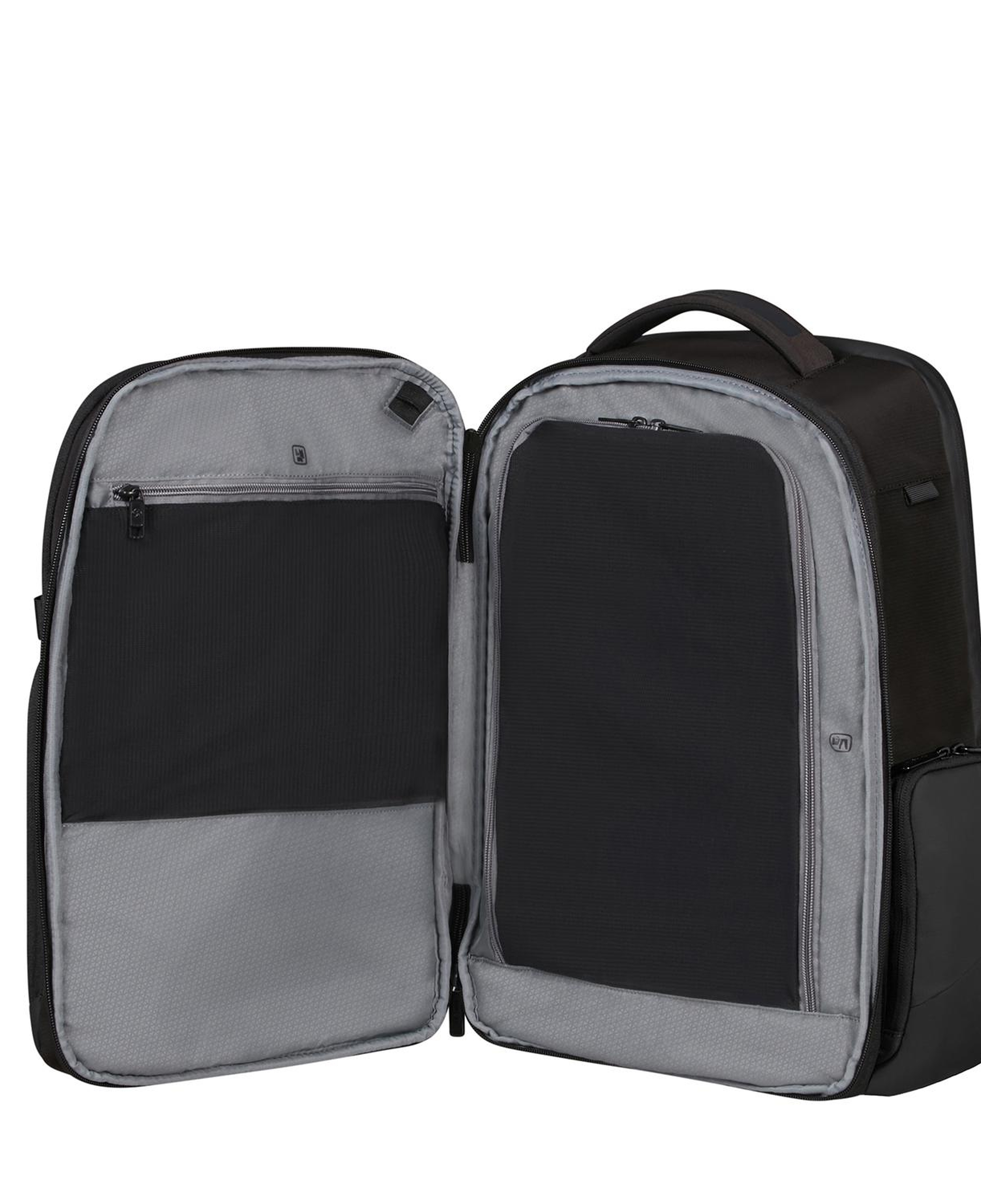 Samsonite Siyah Biz2go - Körüklü Sırt Çantası 17.3" Overnıght