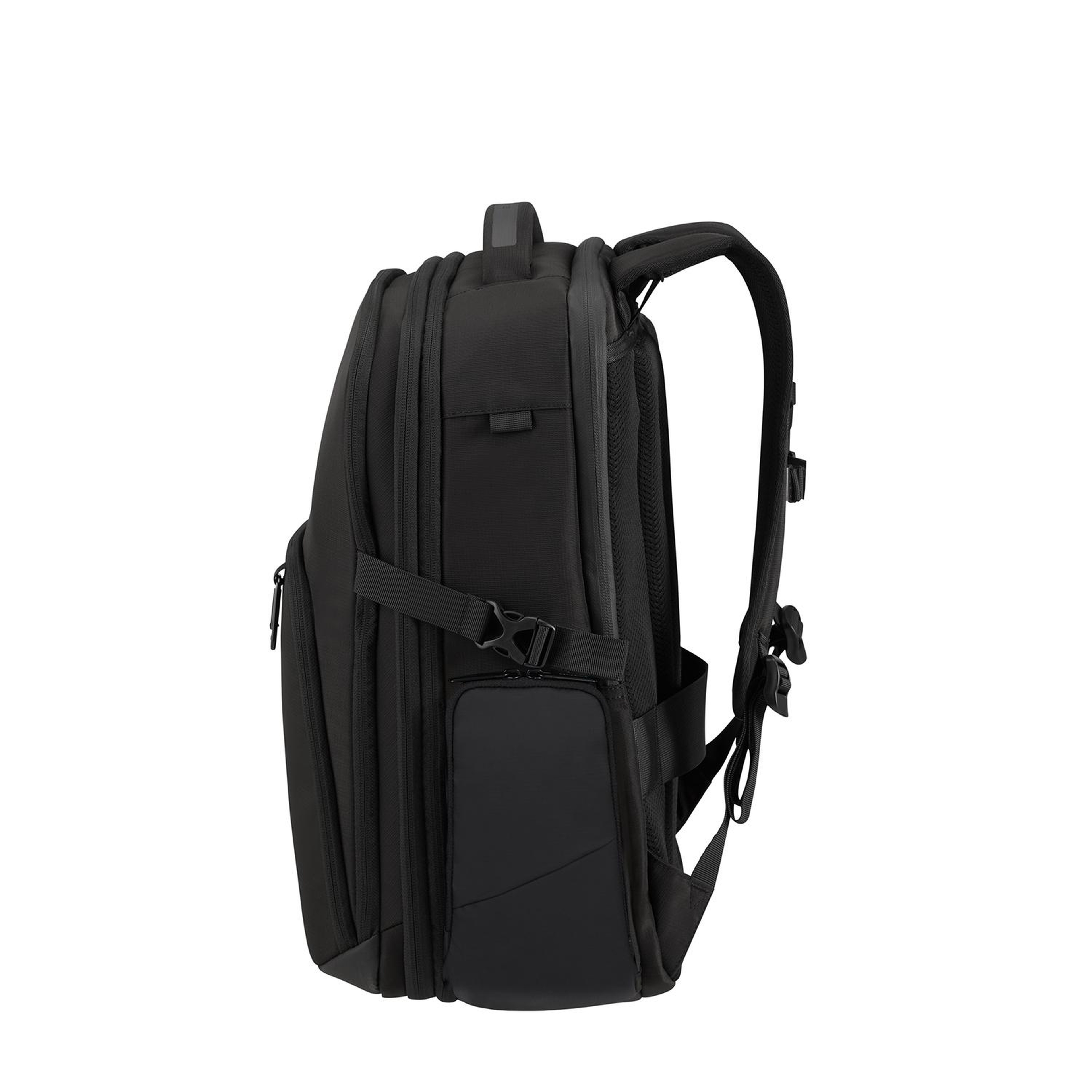 Samsonite Siyah Biz2go - Körüklü Sırt Çantası 17.3" Overnıght