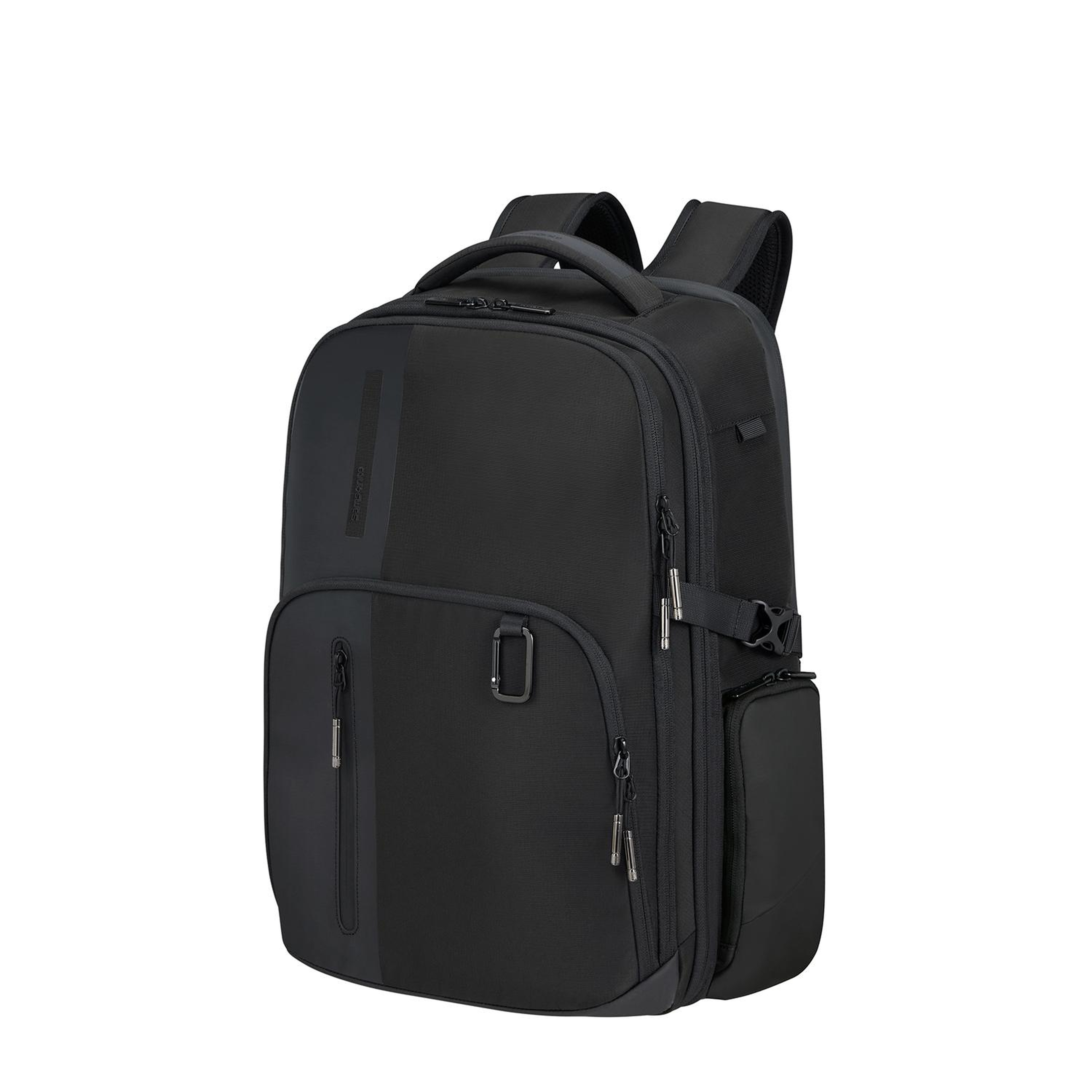 Samsonite Siyah Biz2go - Körüklü Sırt Çantası 17.3" Overnıght