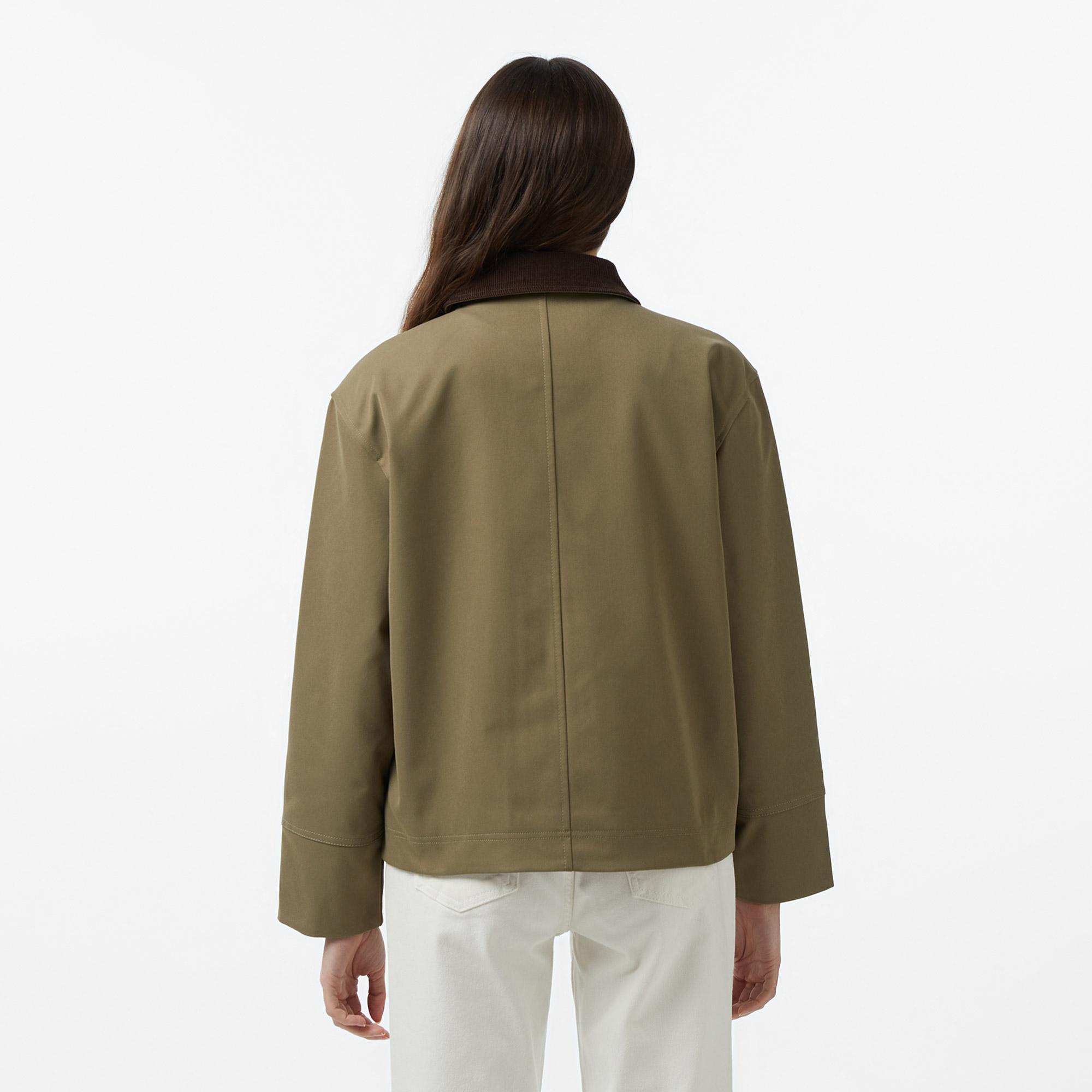 Nautica Kadın Yeşil Regular Fit Ceket