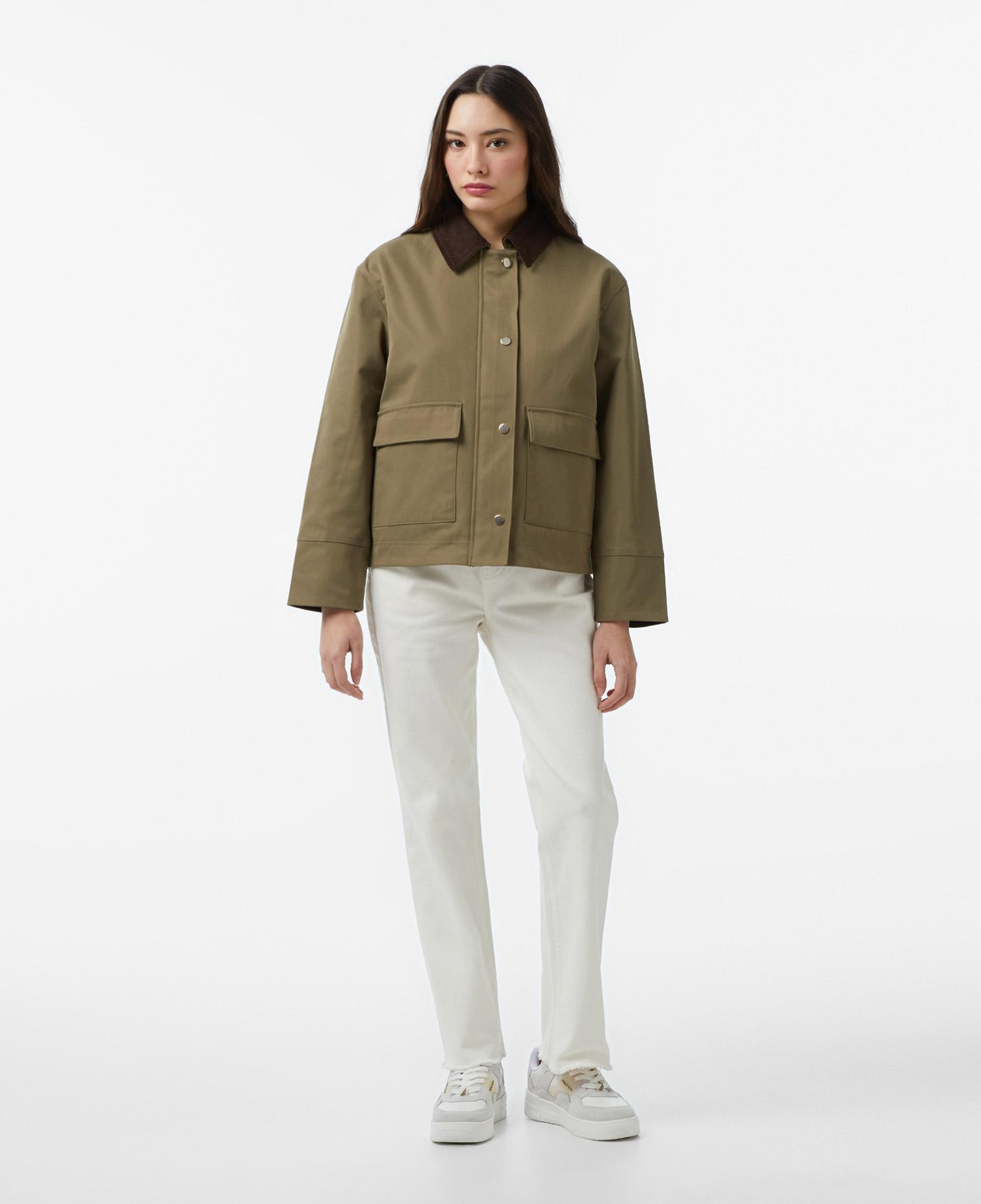 Nautica Kadın Yeşil Regular Fit Ceket