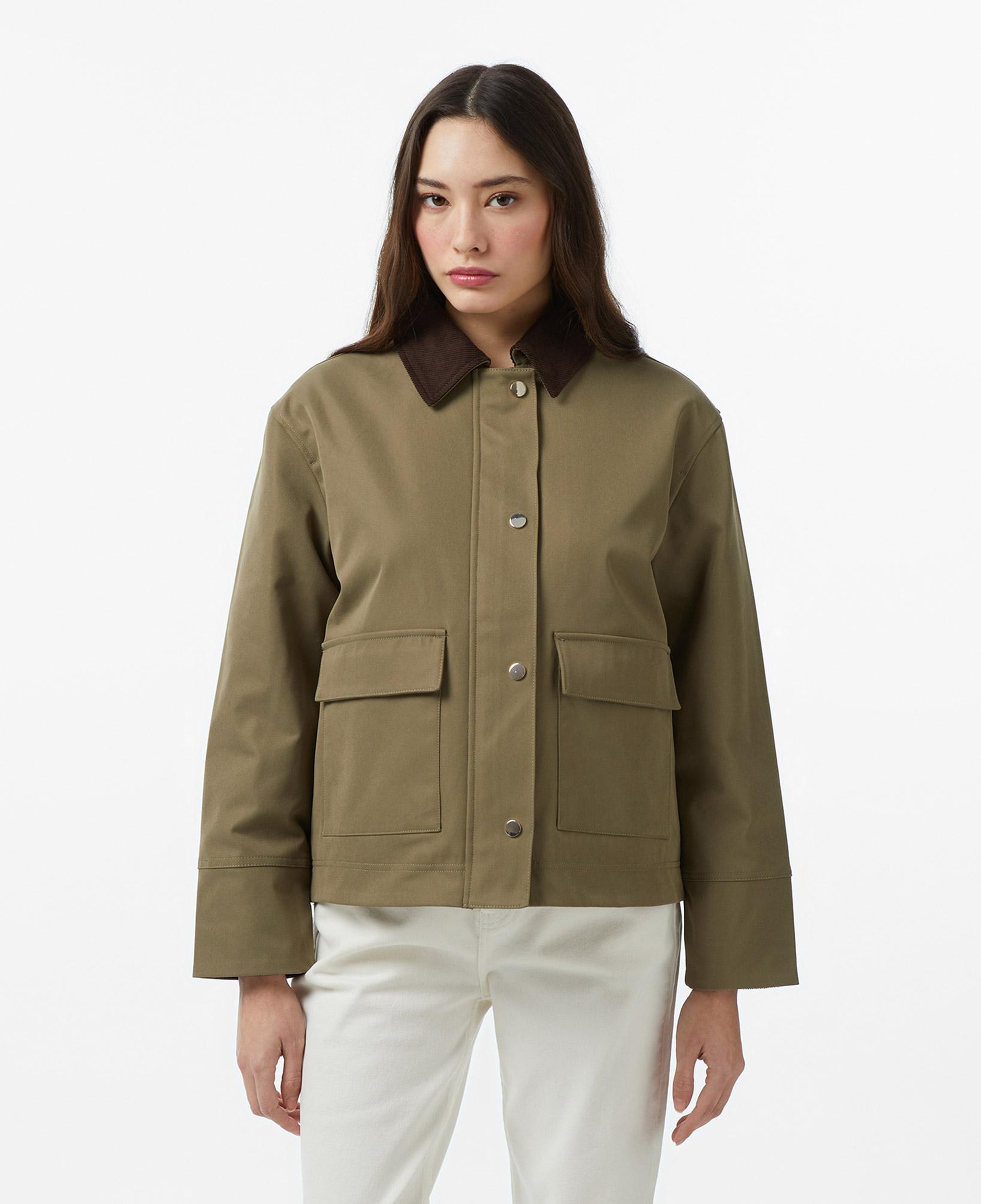 Nautica Kadın Yeşil Regular Fit Ceket