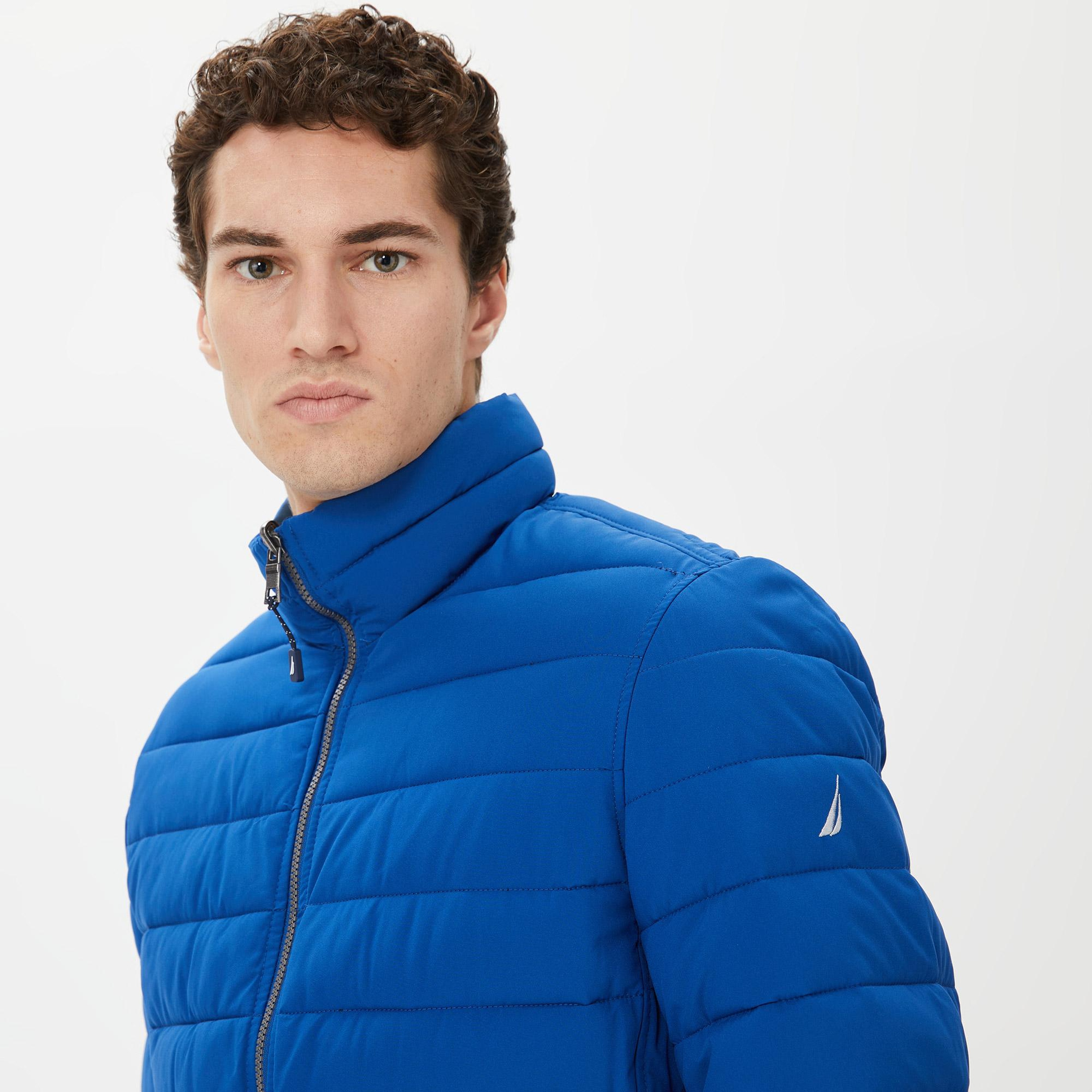 Nautica Erkek Mavi Çift Taraflı Mont