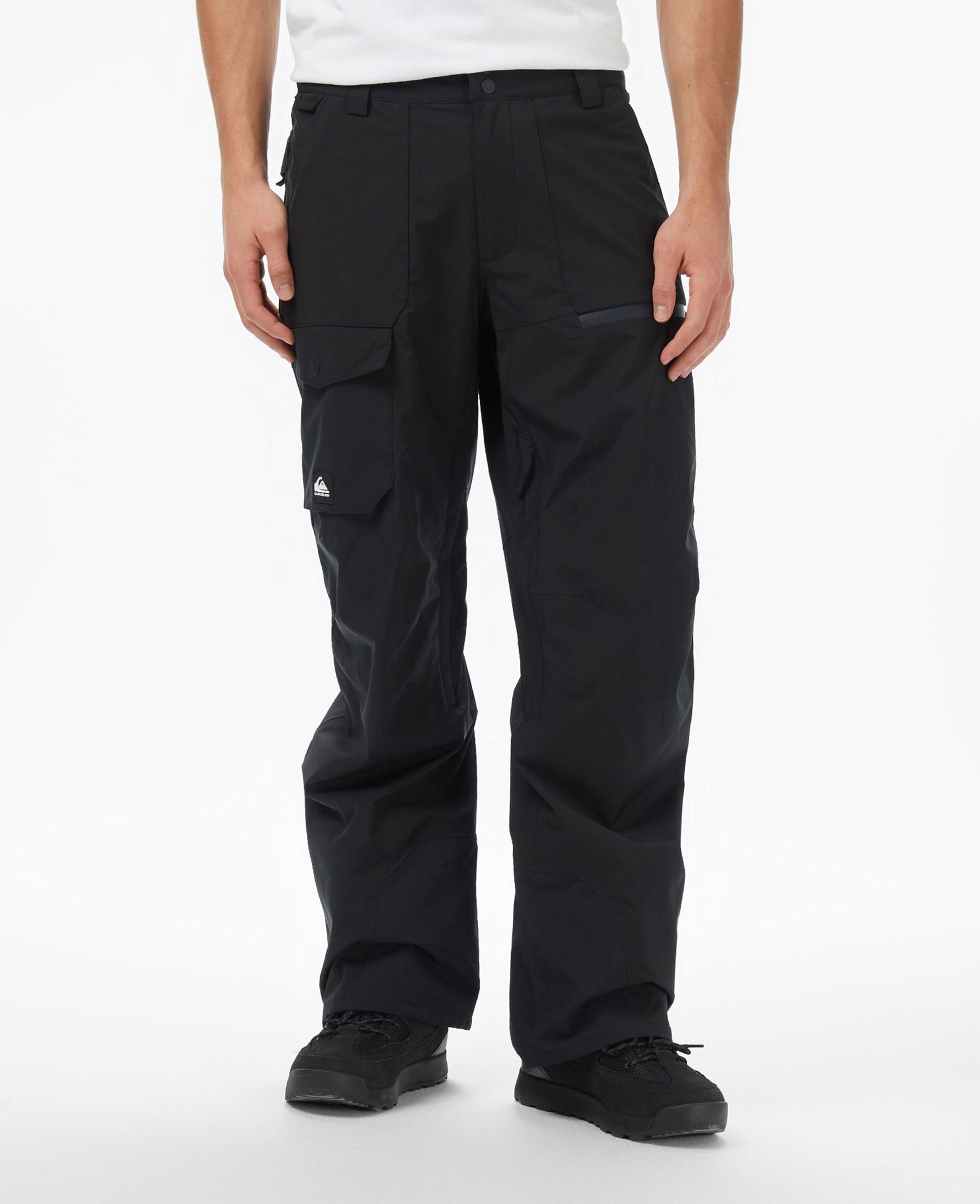 Quiksilver Utility Pt Erkek Siyah Kayak Pantolonu