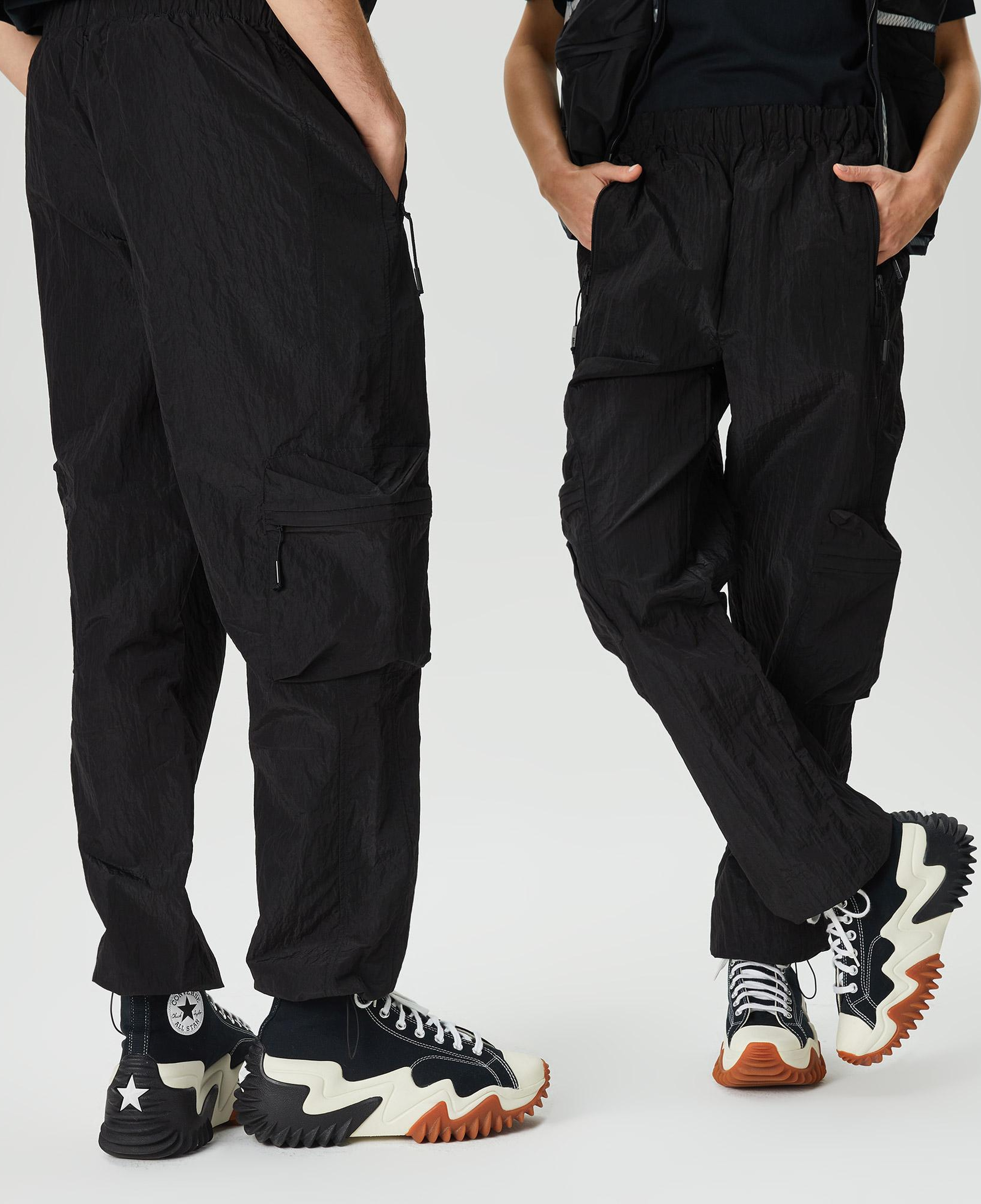 Rains Kano Regular Unisex Siyah Pantolon