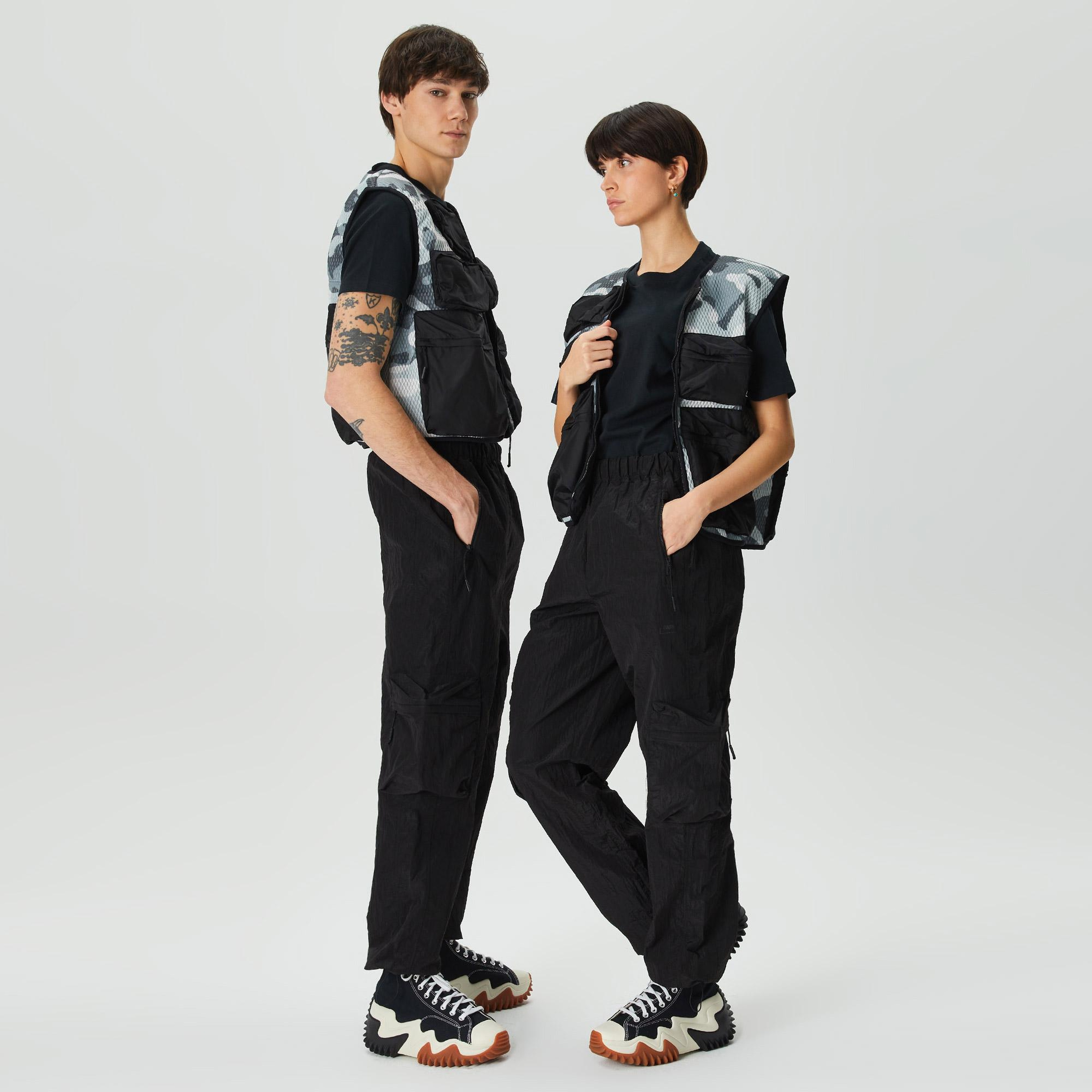 Rains Kano Regular Unisex Siyah Pantolon