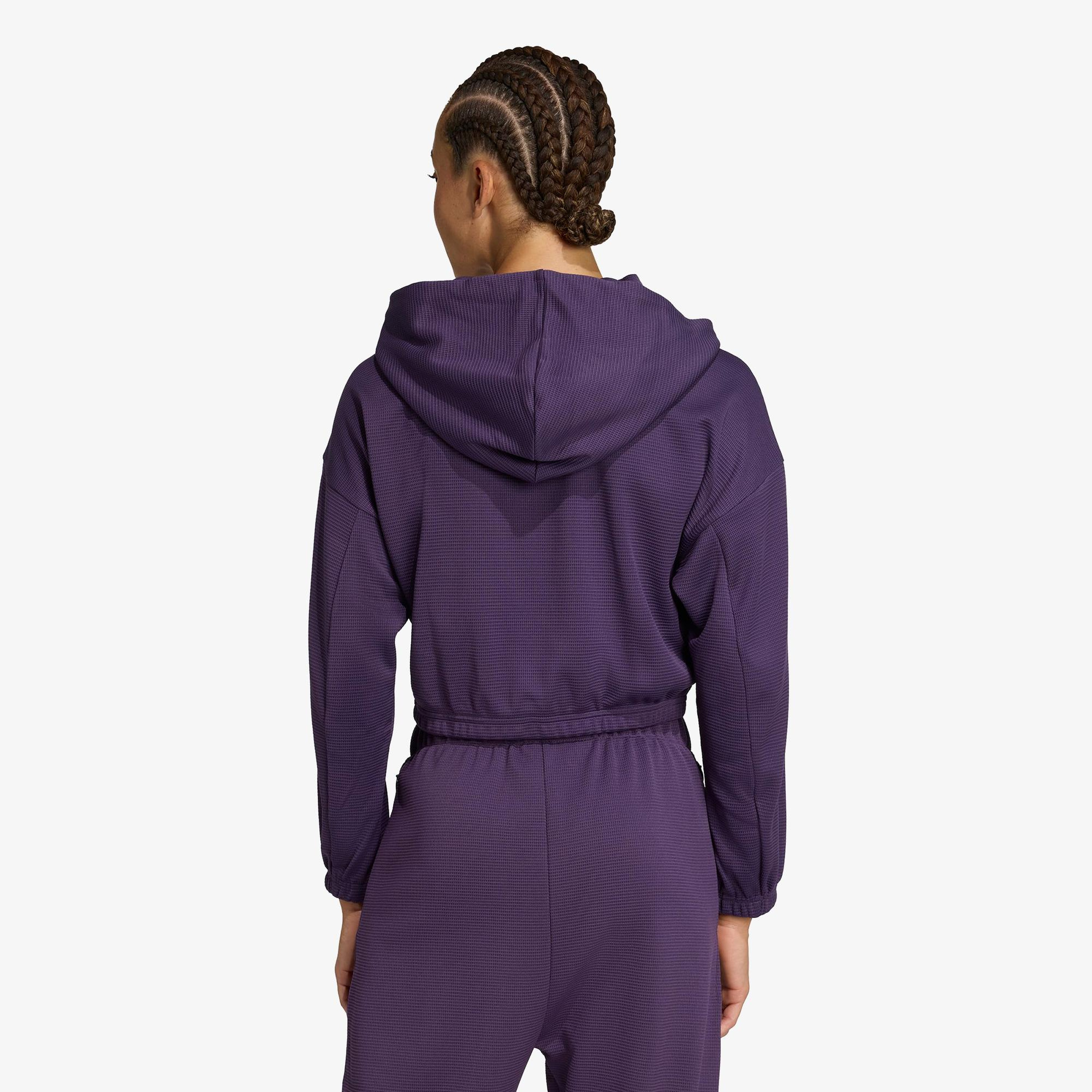 adidas Yoga Cover Up Kadın Mor Antrenman Sweatshirt