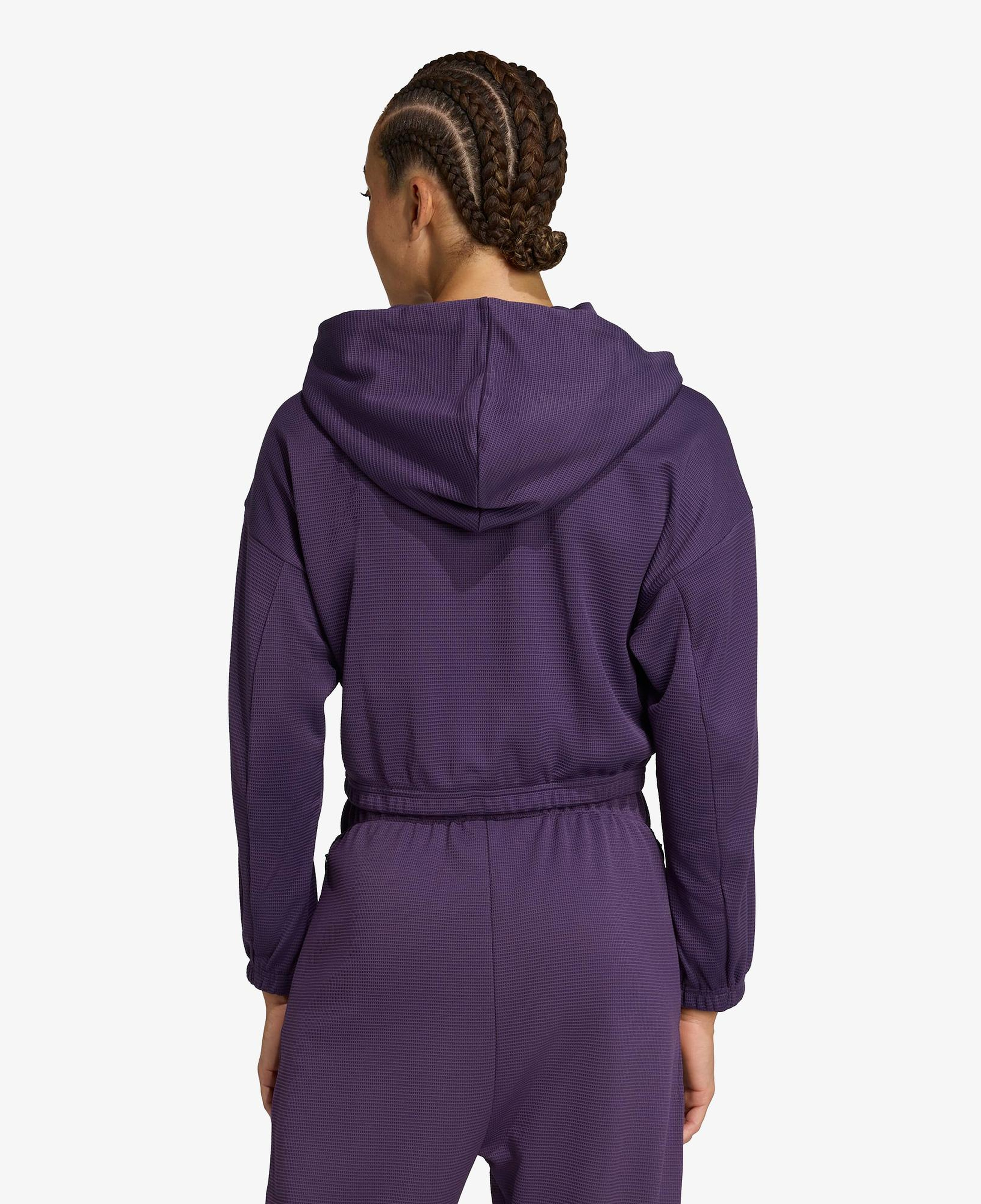 adidas Yoga Cover Up Kadın Mor Antrenman Sweatshirt