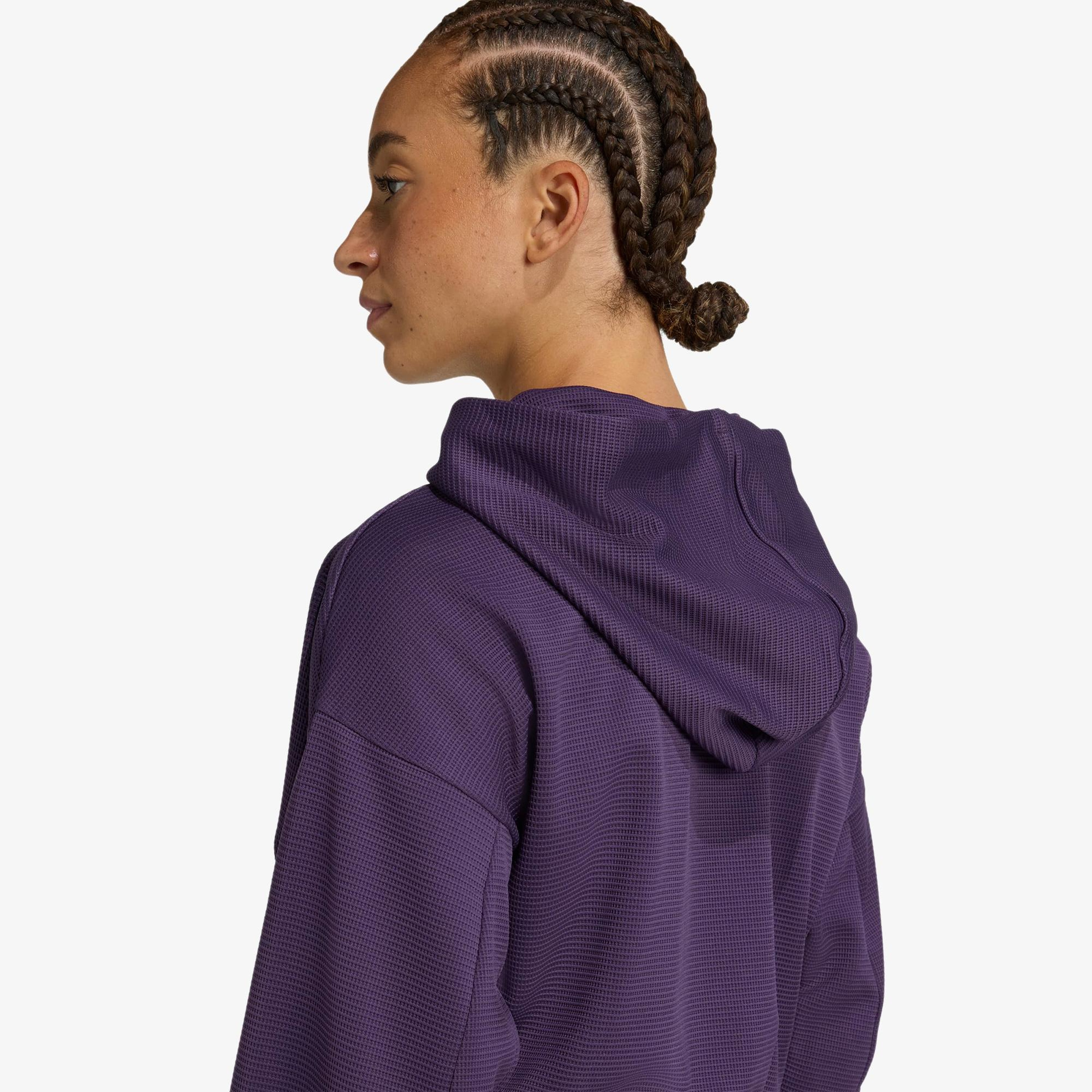 adidas Yoga Cover Up Kadın Mor Antrenman Sweatshirt