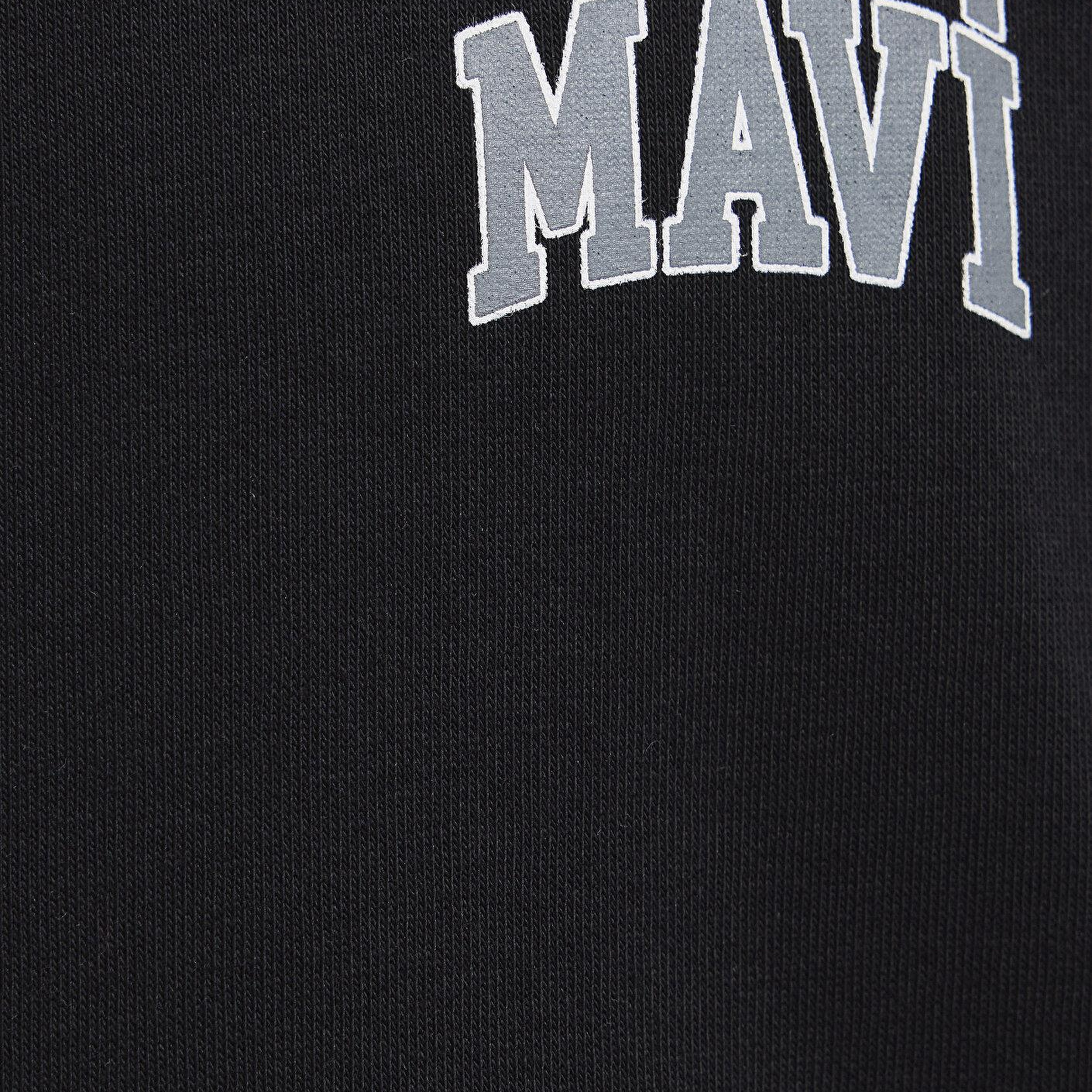 Mavi Mavi Logo Baskılı Siyah Sweatshirt 0611716-900