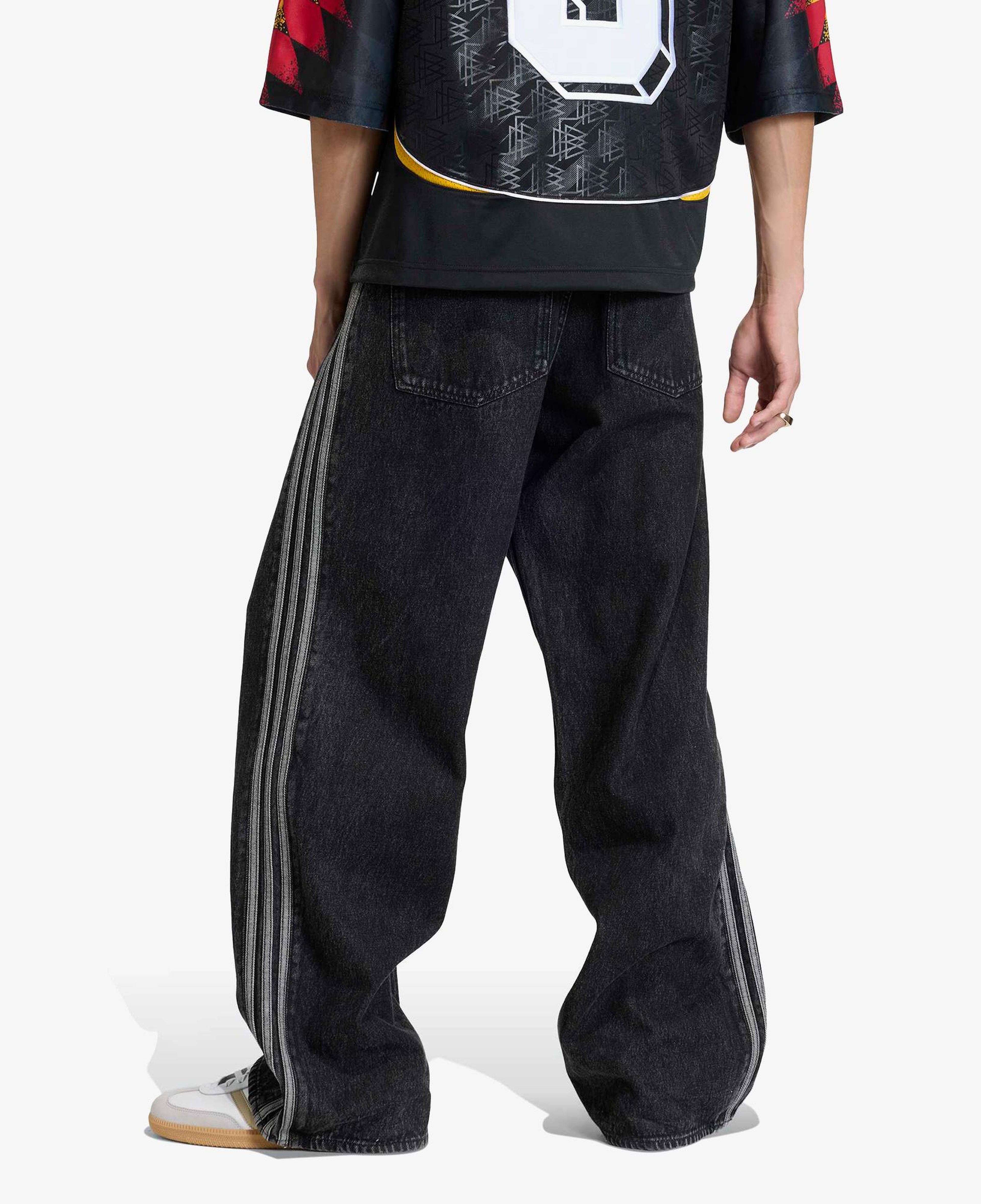 adidas Firebird Jeans Erkek Siyah Pantolon