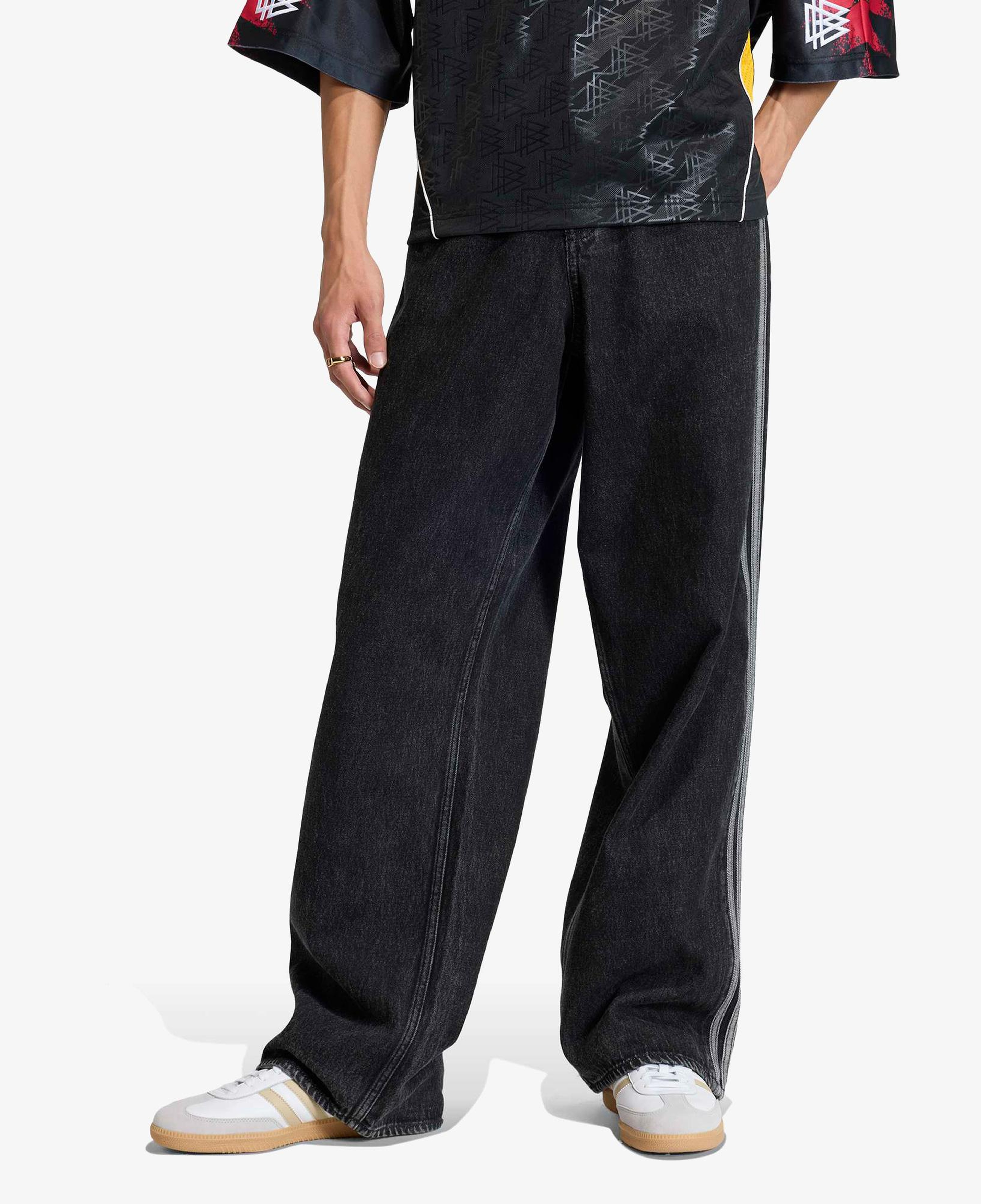 adidas Firebird Jeans Erkek Siyah Pantolon