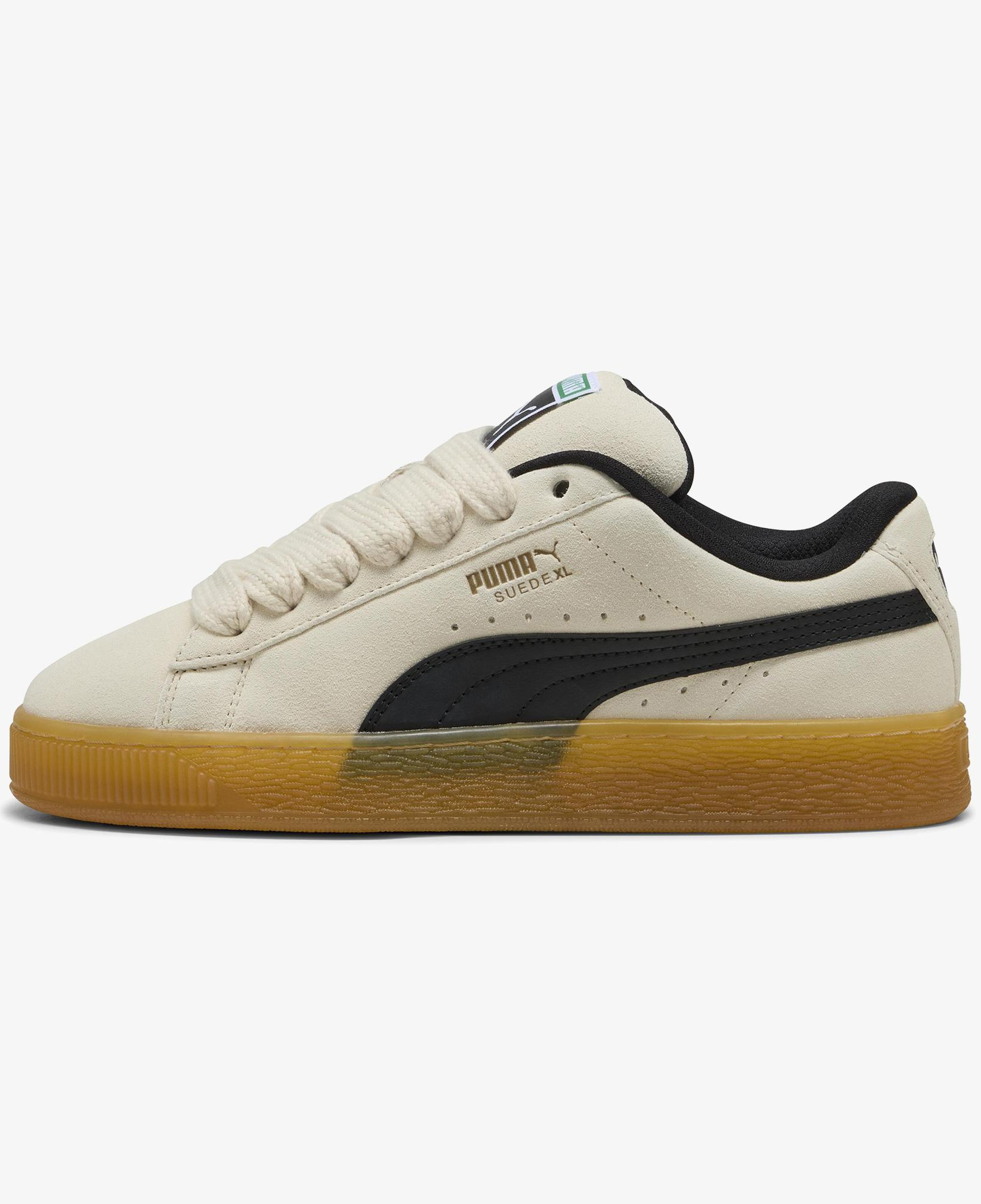 Puma Suede Xl Dark Risk Unisex Krem Spor Ayakkabı