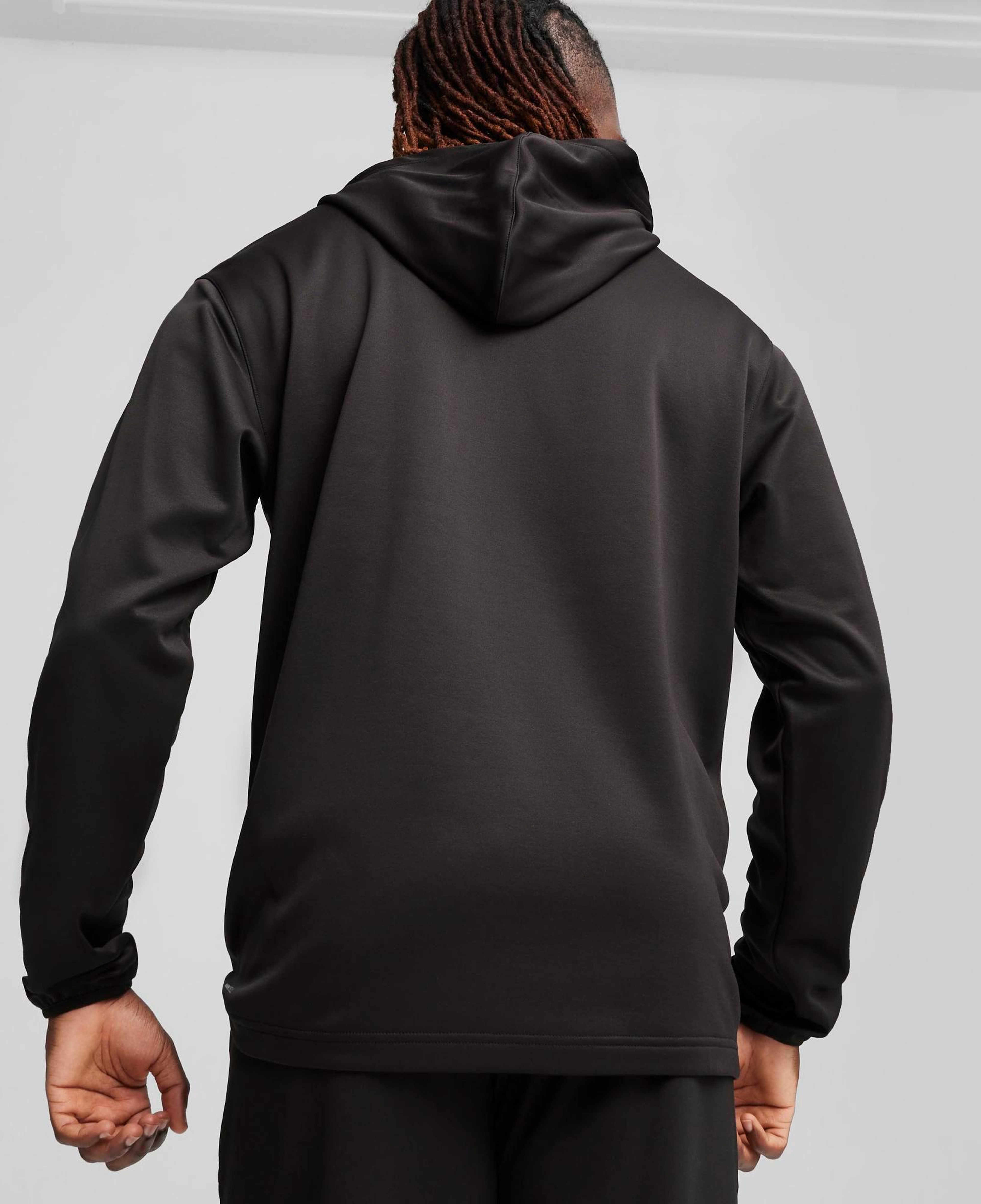 Puma FIT Power Fleece Erkek Siyah Günlük Sweatshirt