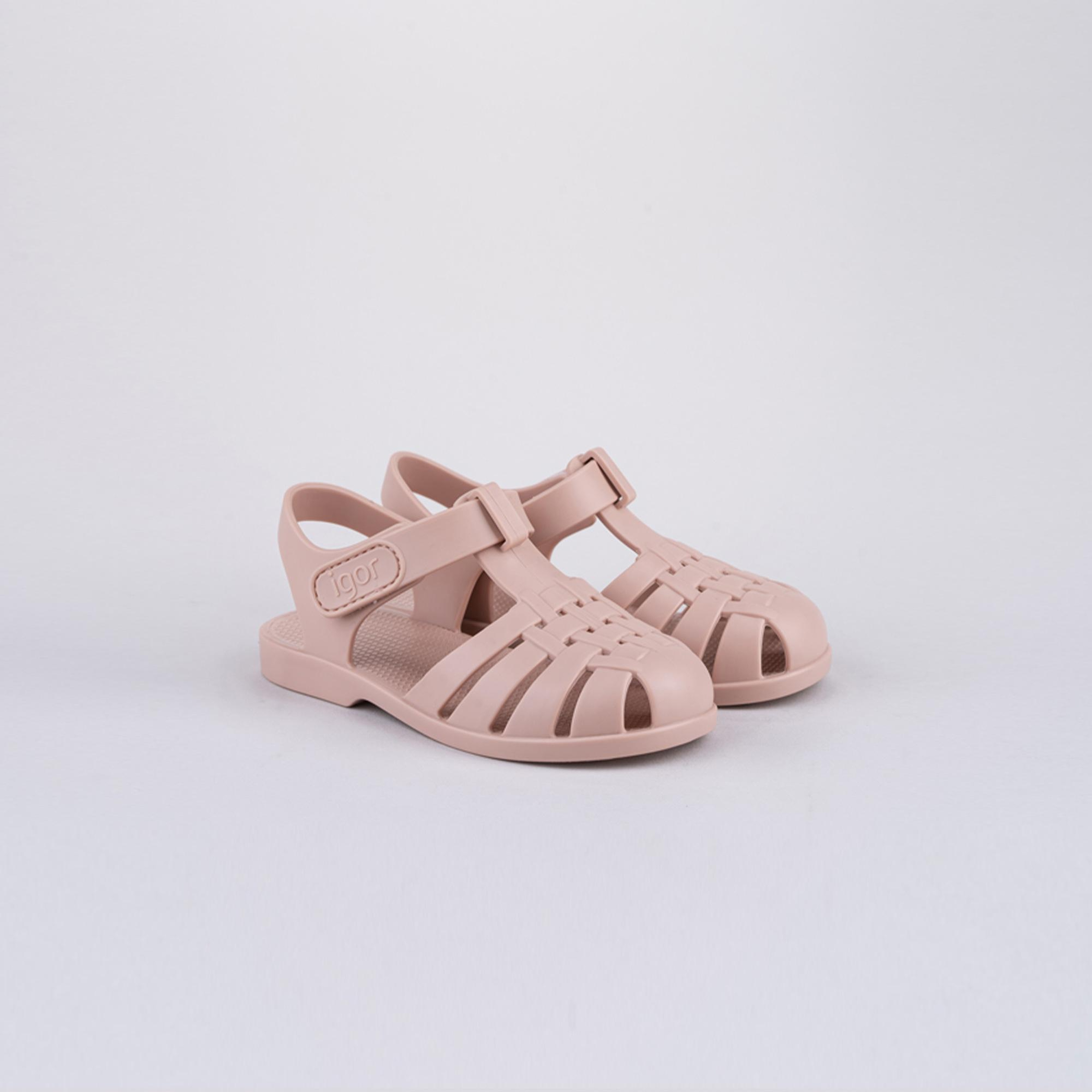 Igor Clasica V Bebek Pudra Pembe Sandalet