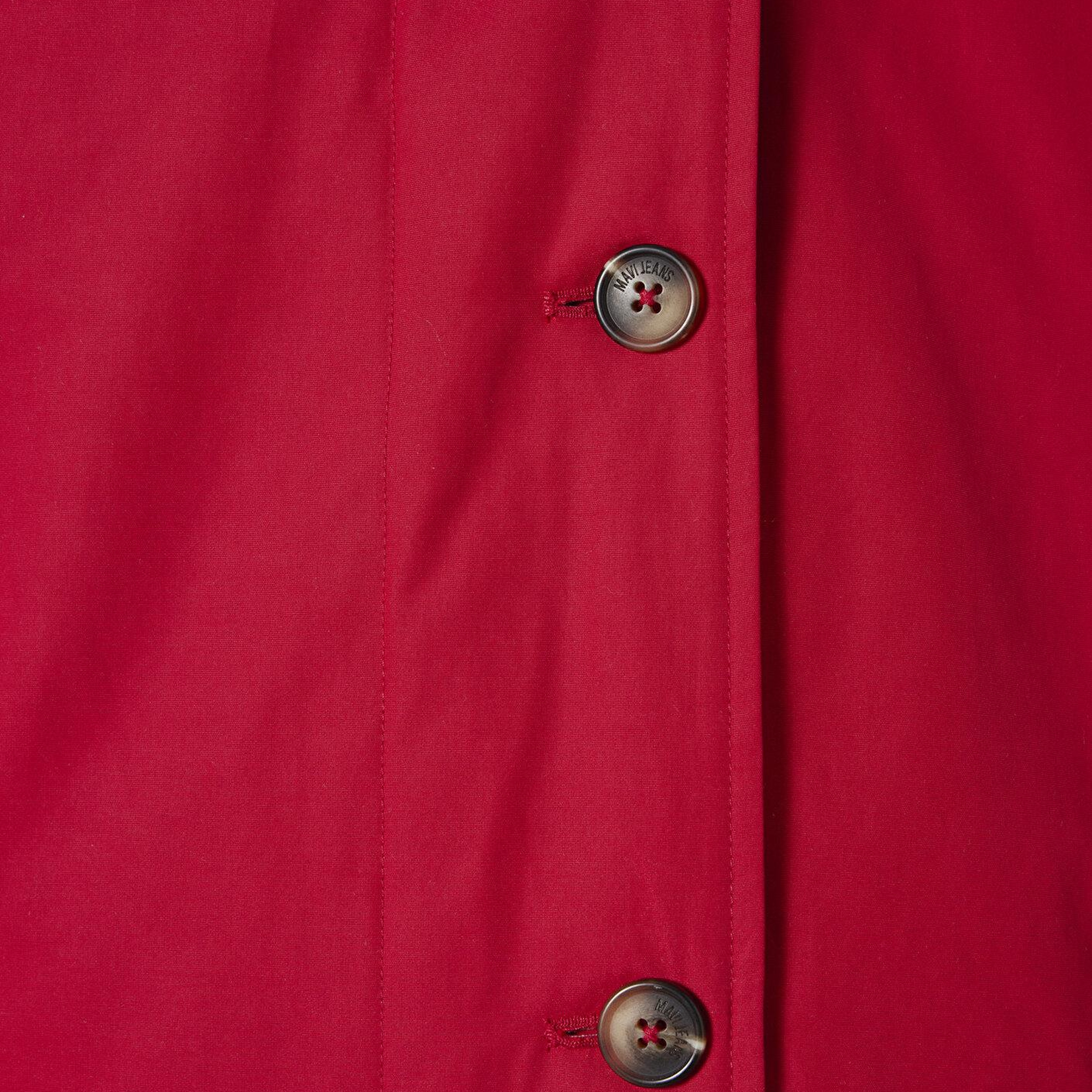 Mavi Kapüşonlu Kırmızı Ceket 1110814-88631