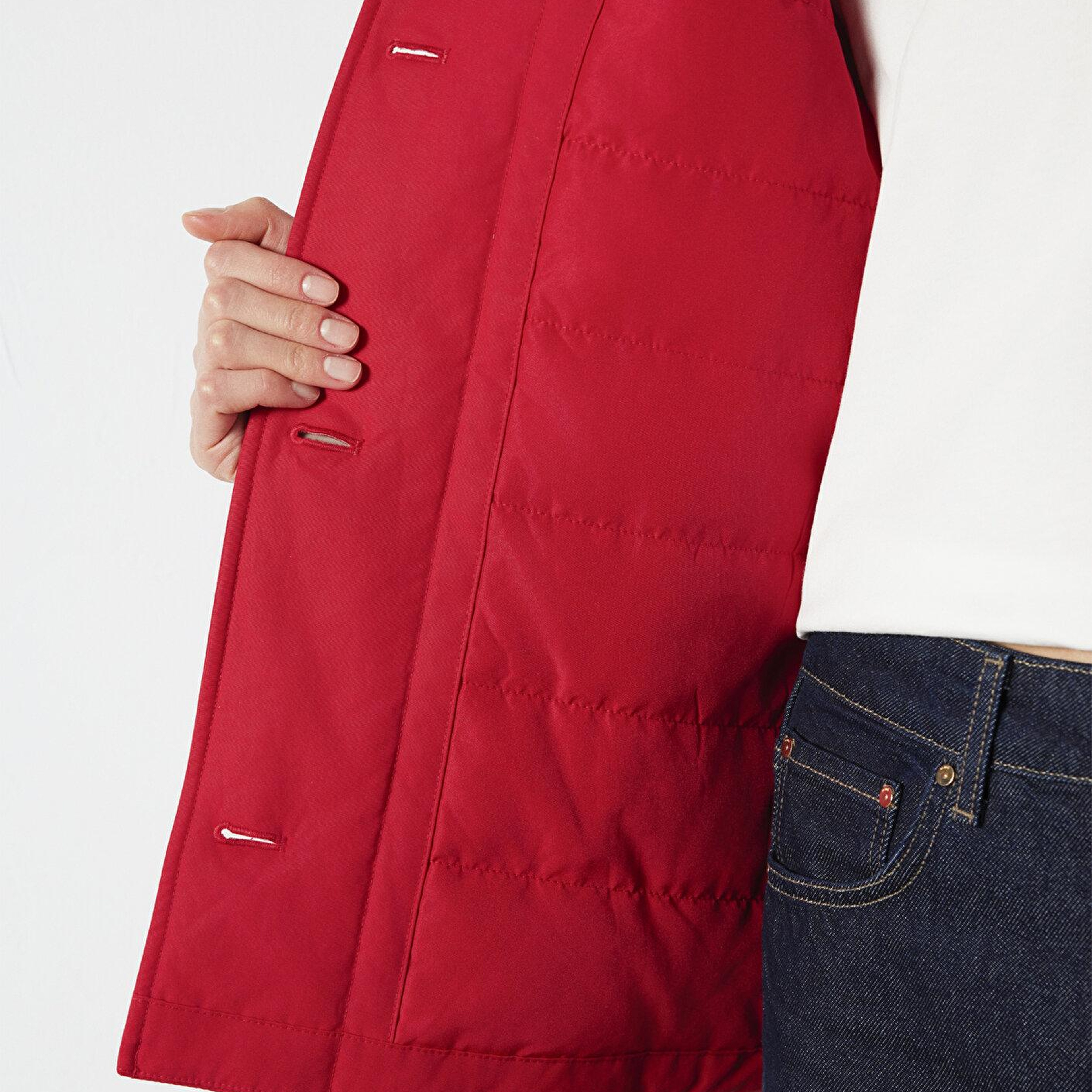 Mavi Kapüşonlu Kırmızı Ceket 1110814-88631