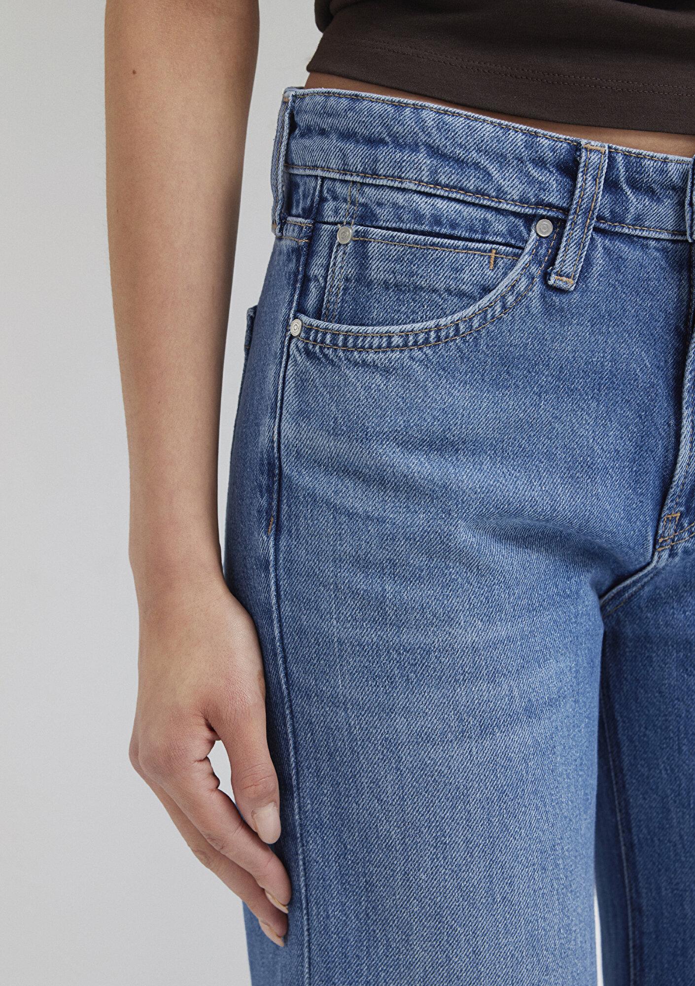 Mavi Grace Iconic Gölgeli Indigo Mavisi Jean Pantolon 1018584-A1600