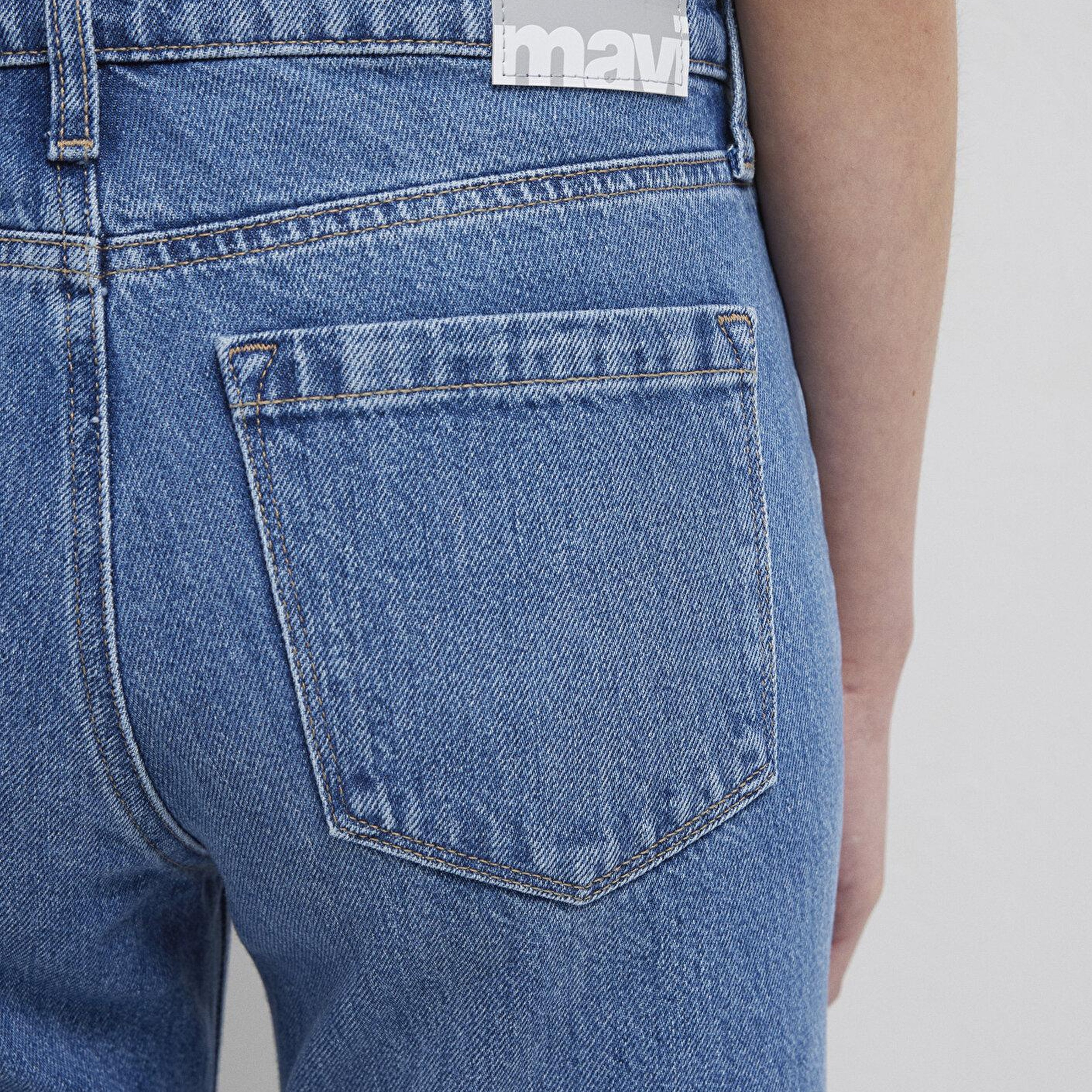 Mavi Grace Iconic Gölgeli Indigo Mavisi Jean Pantolon 1018584-A1600