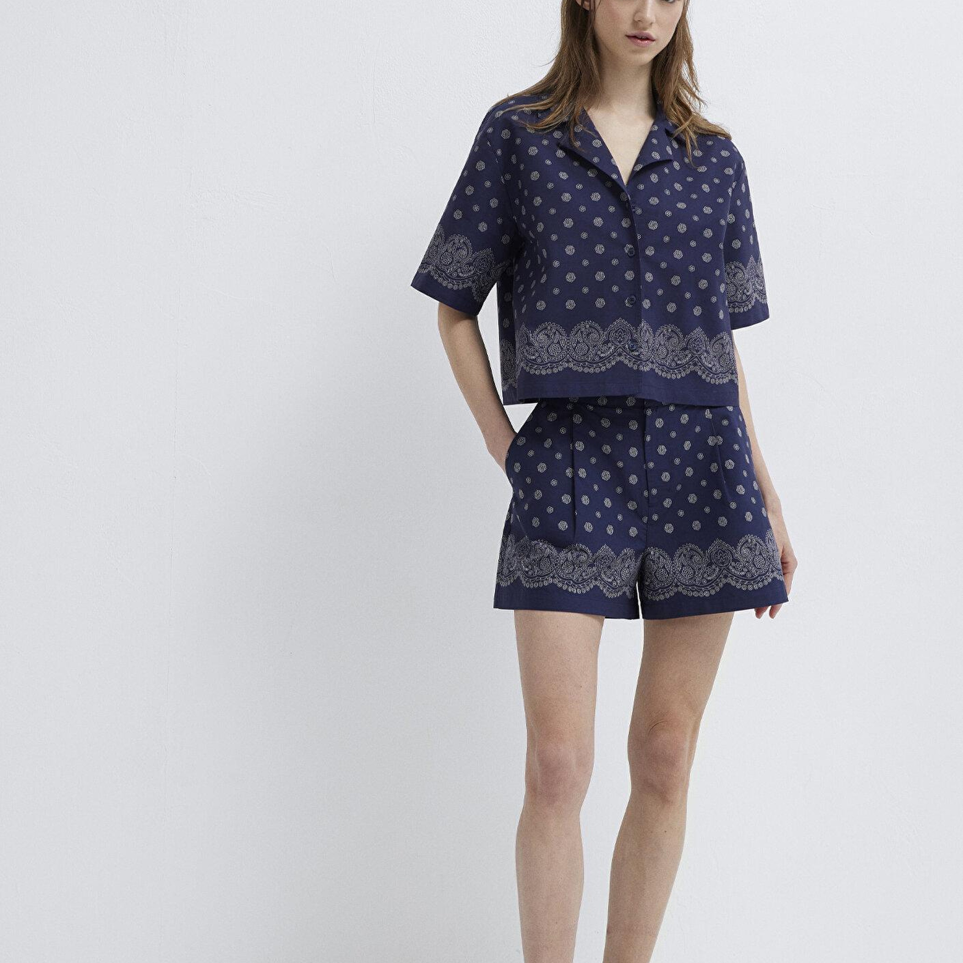 Mavi Lacivert Şort 1410254-91499