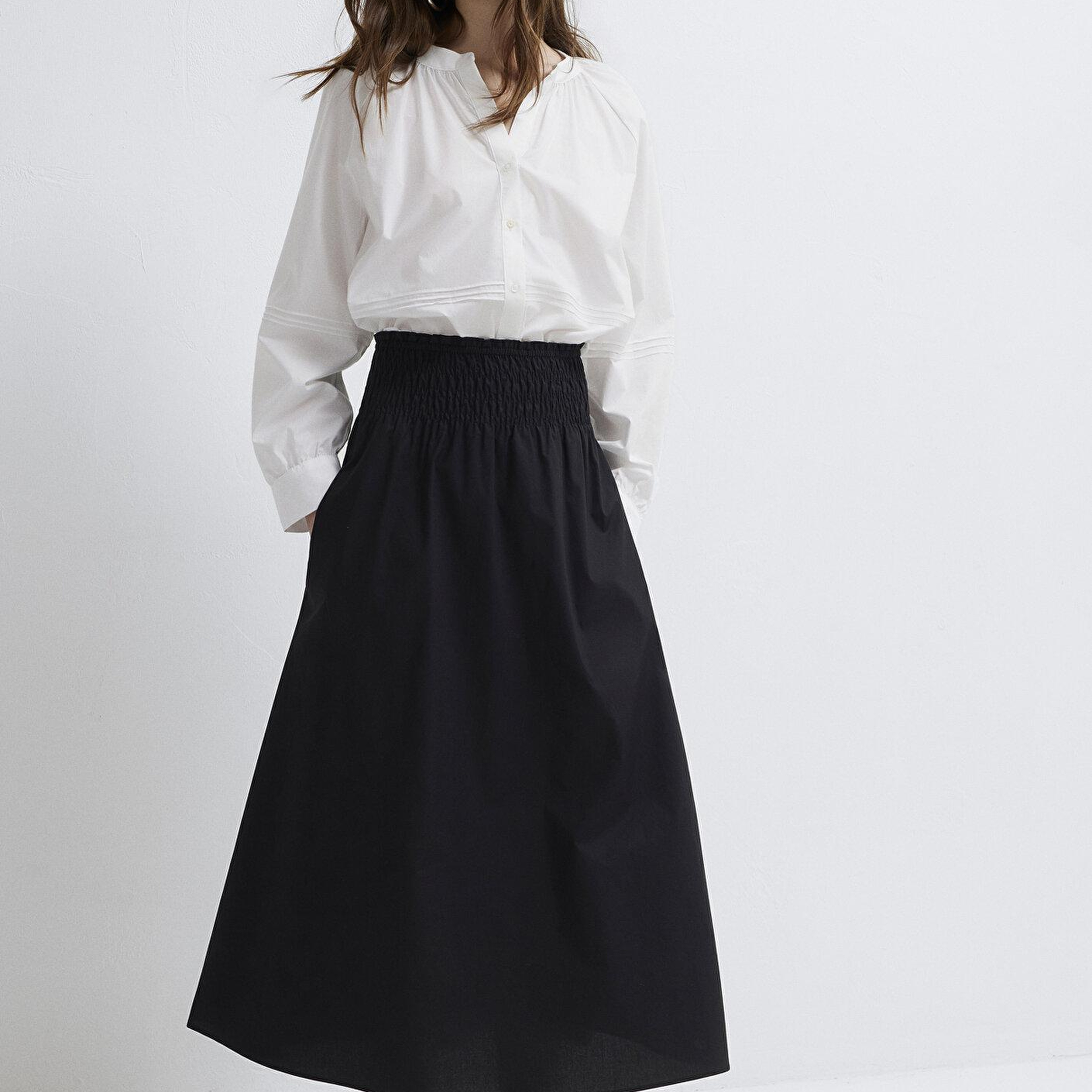 Mavi Siyah Uzun Etek 1310837-900