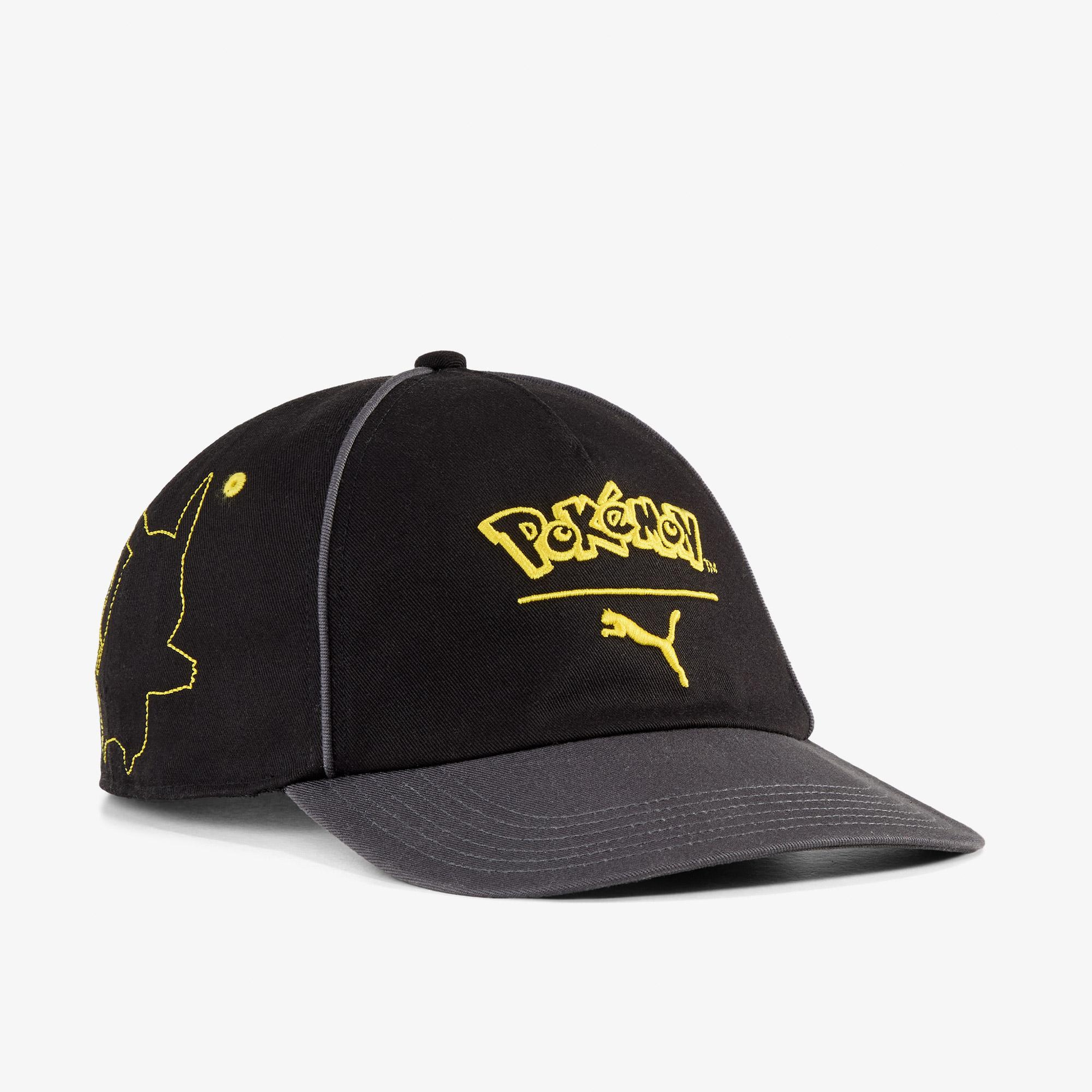 Puma X Pokemon Unisex Siyah Şapka