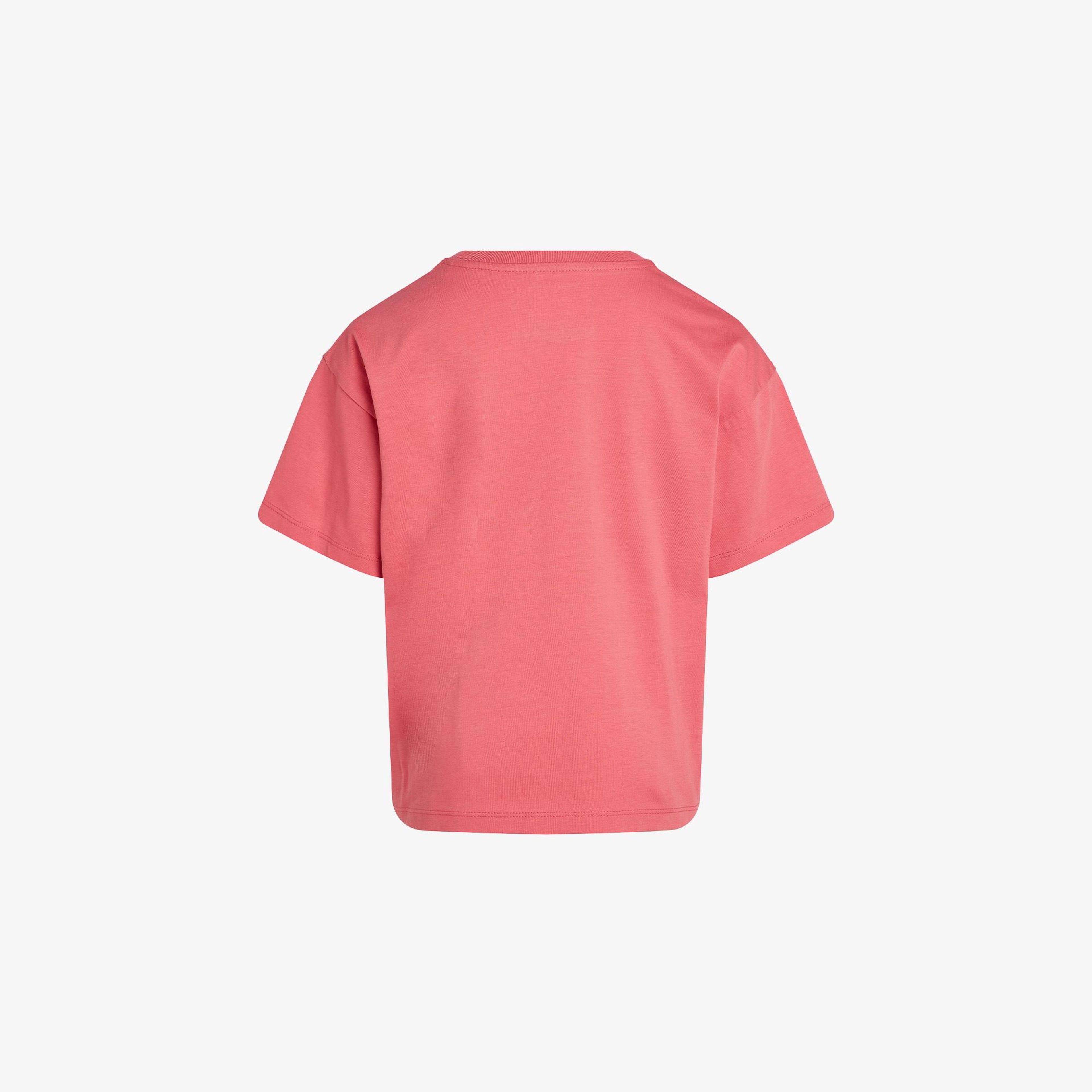 Calvin Klein Boxy Çocuk Pembe T-Shirt