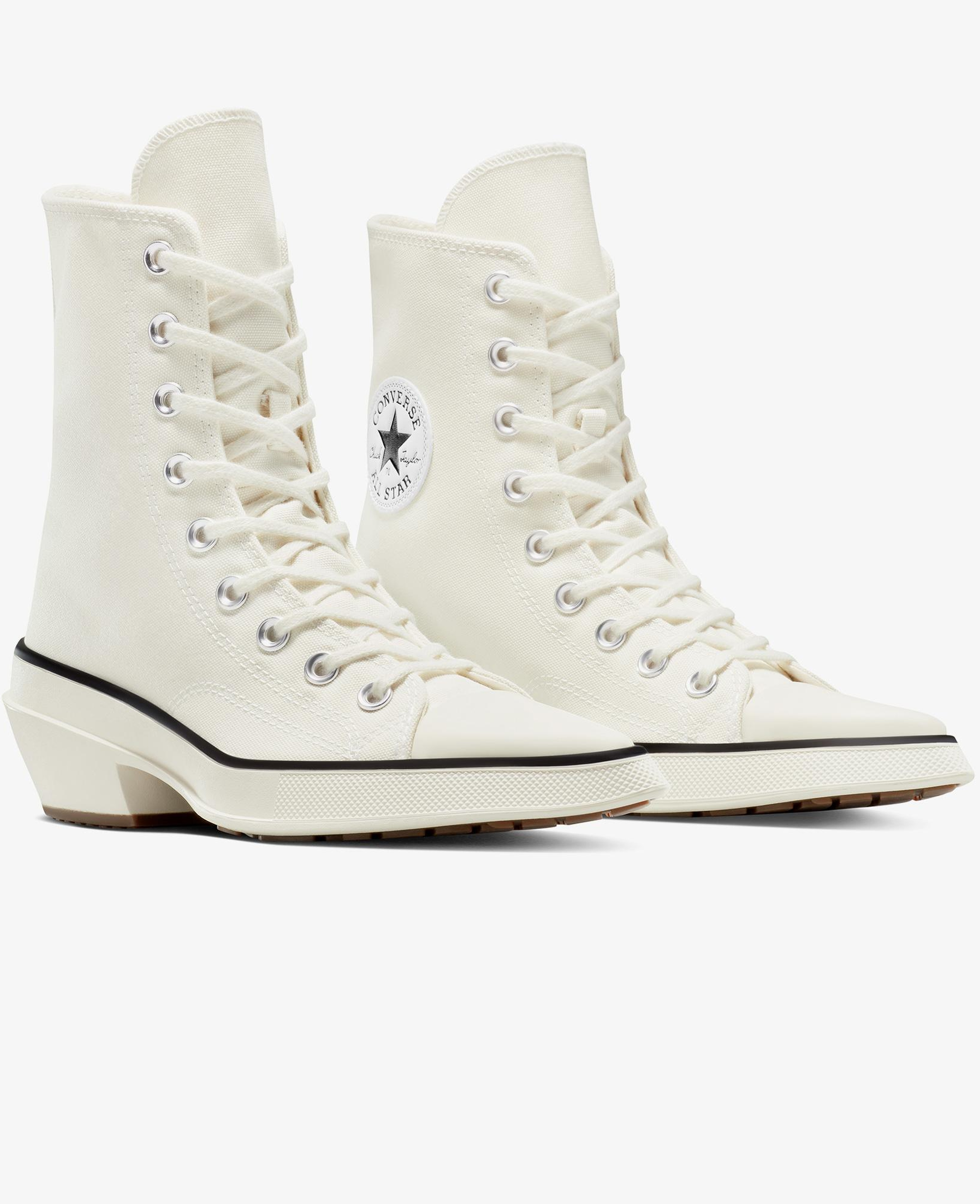 Converse Chuck De Luxe Kadın Krem Sneaker