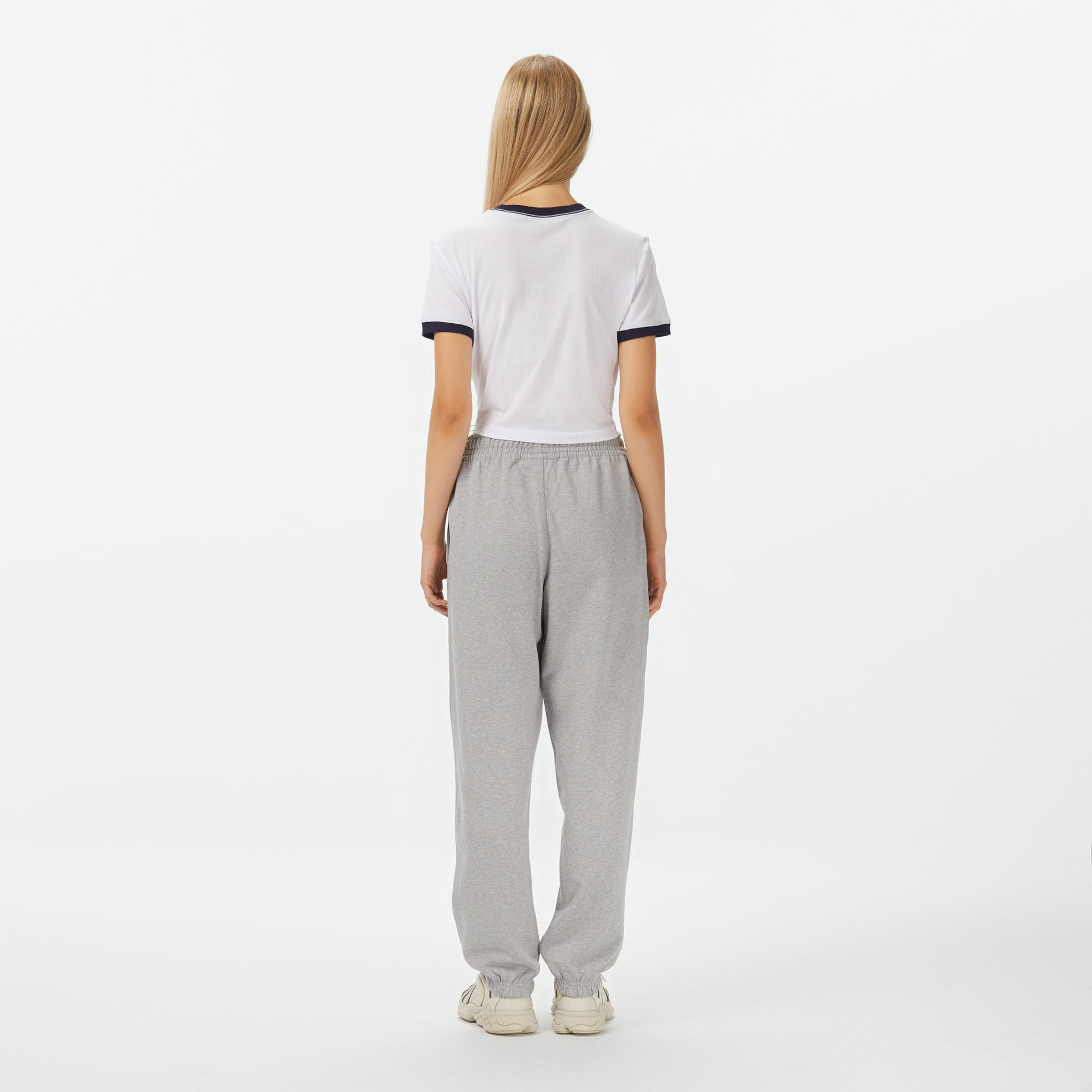 Calvin Klein Monologo French Terry Jogger Kadın Gri Eşofman Altı