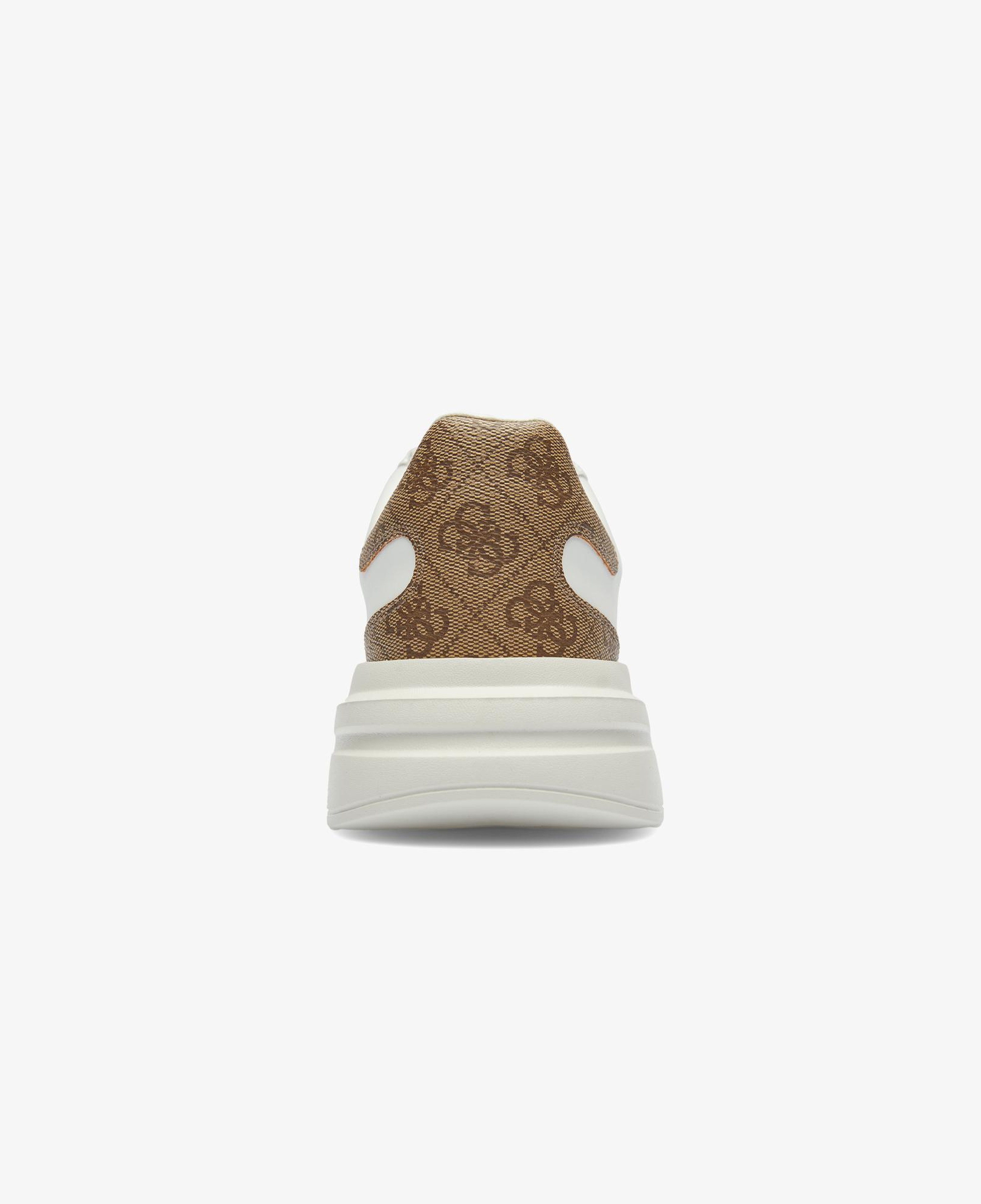 Guess Elba Leather Erkek Beyaz Sneaker